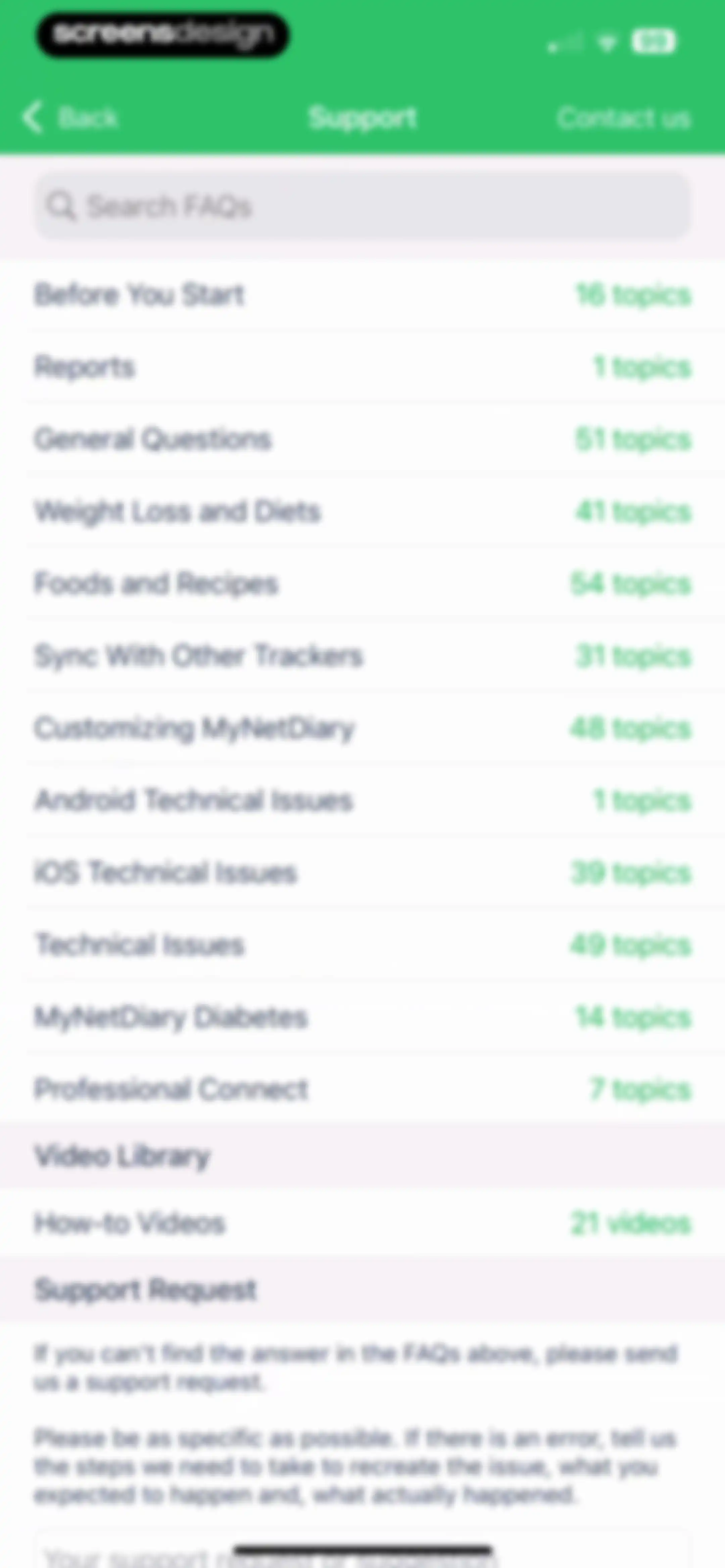 Calorie Counter - MyNetDiary screen 311