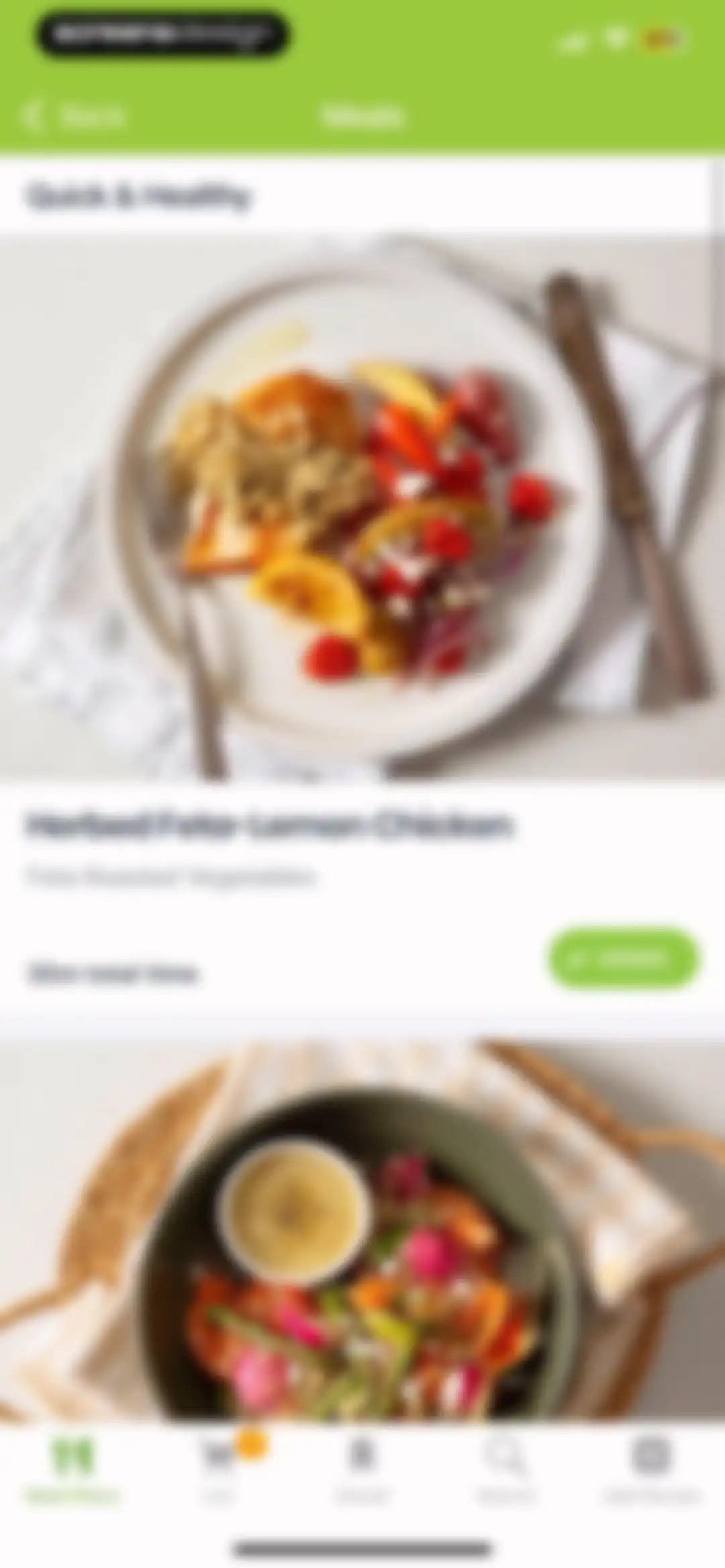 eMeals - Healthy Meal Plans screen 12