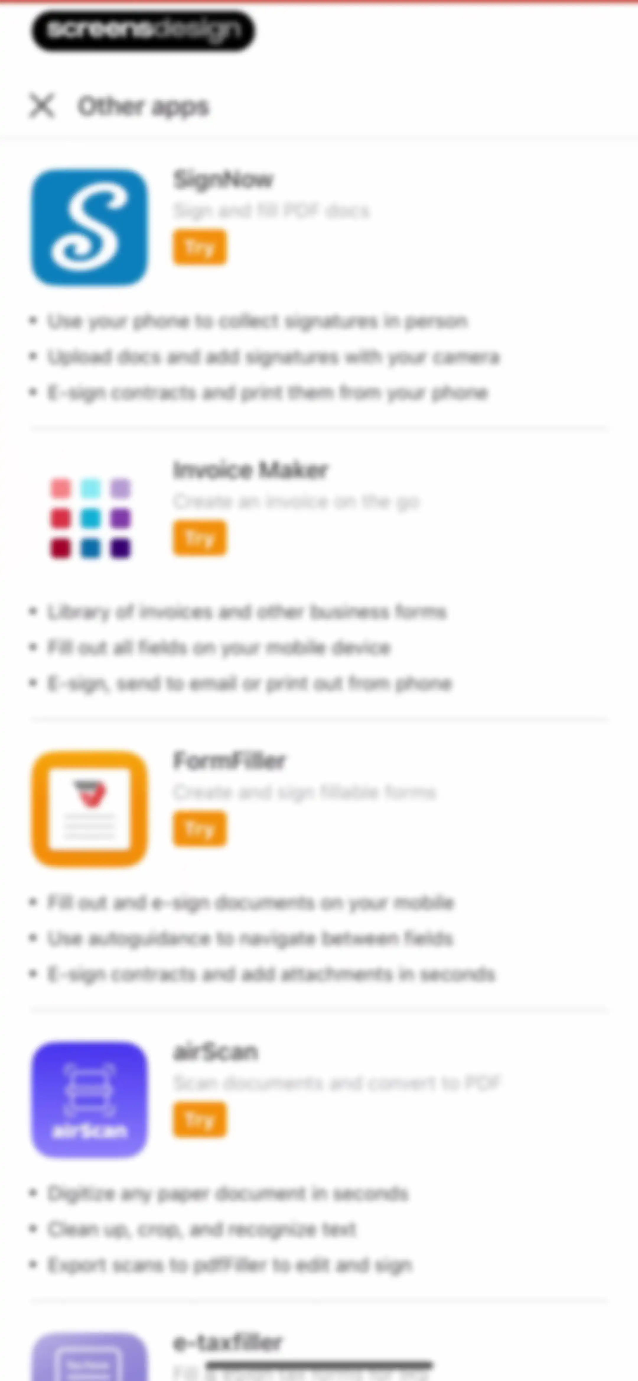 pdfFiller: edit PDF documents screen 153