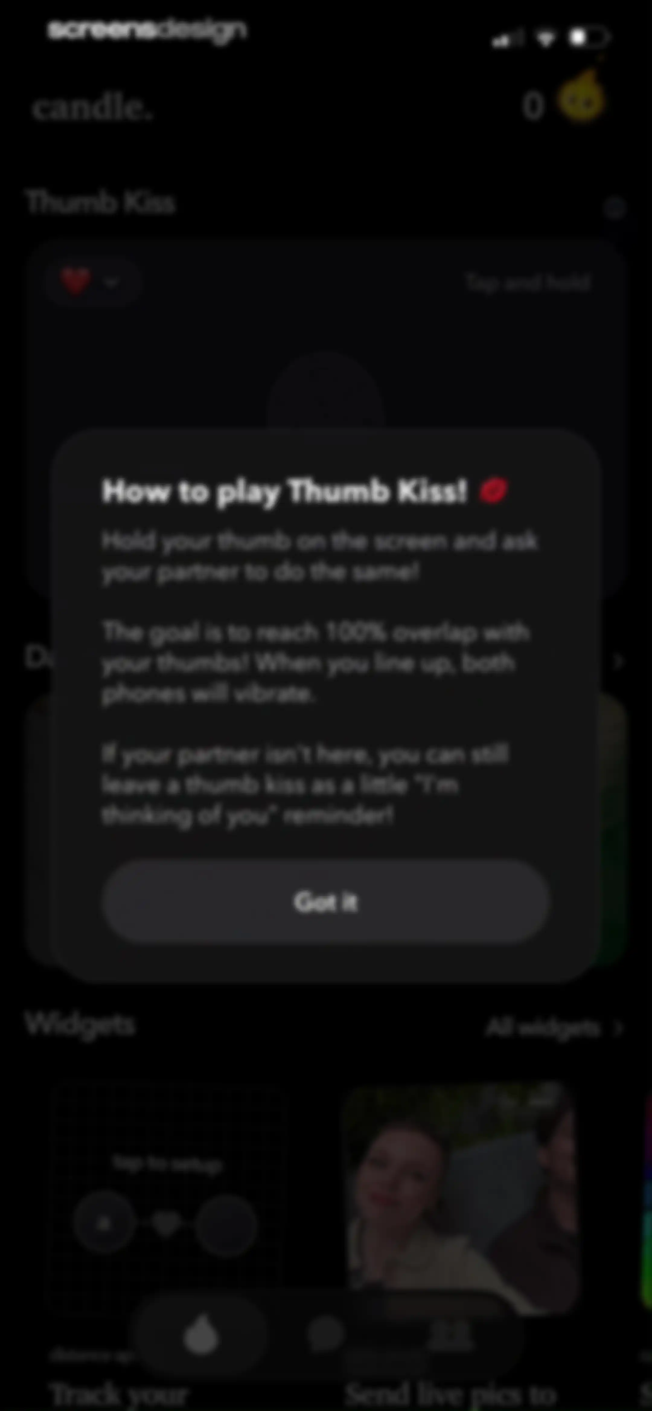 Candle: Couples & Relationship screen 64