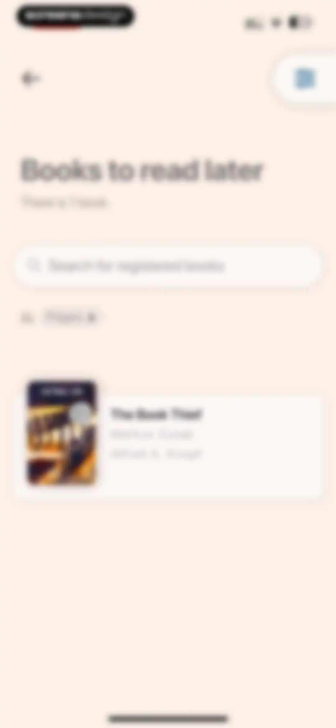 Bookmory - reading tracker screen 50
