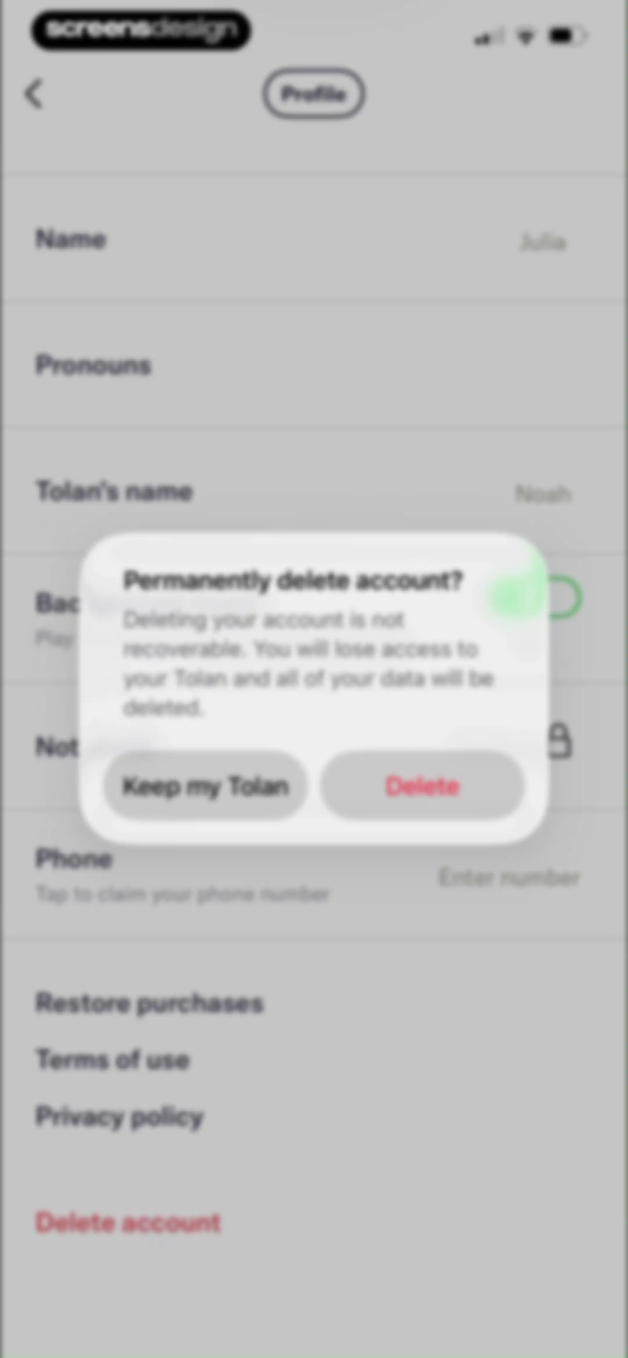 Tolan: Your Friendly Guide screen 138