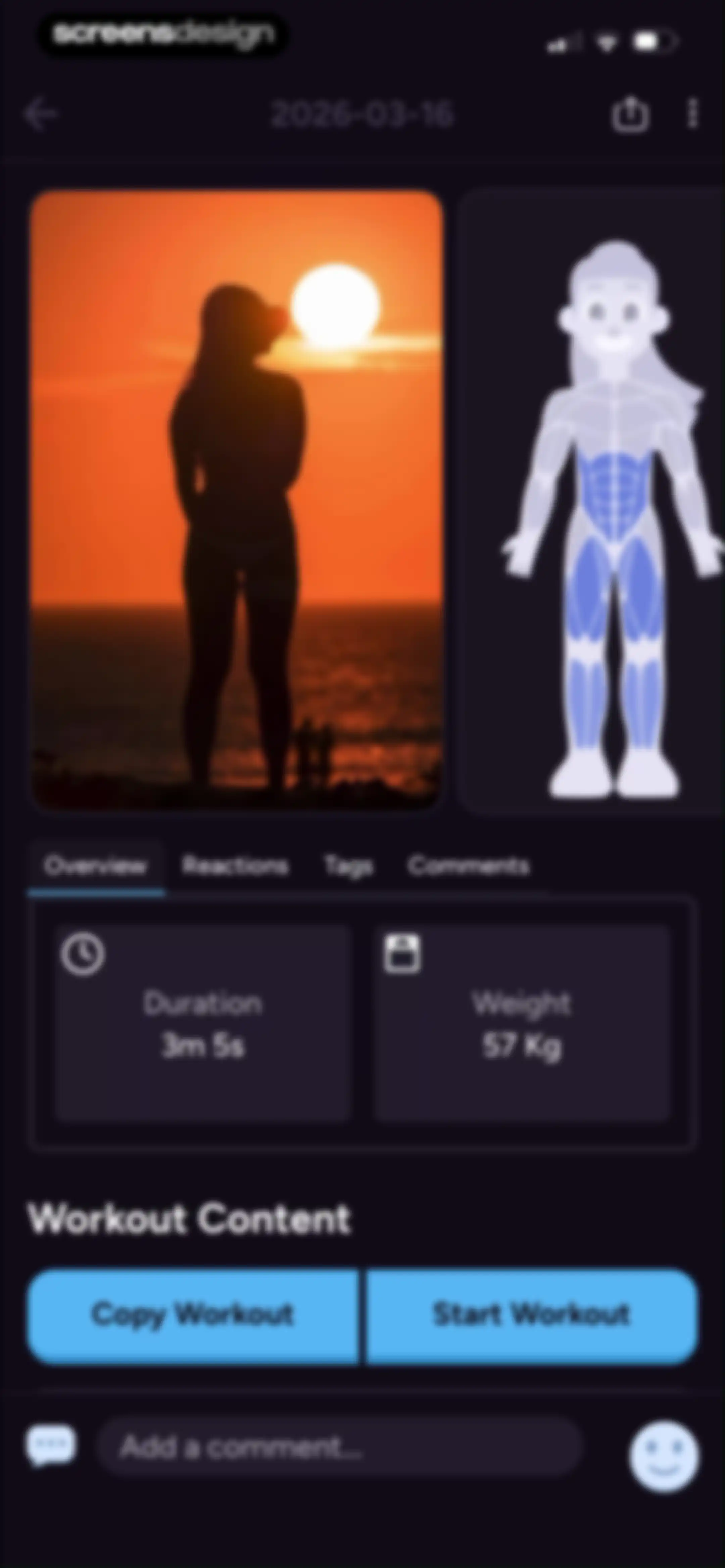Liftoff - Ranked Gym Workouts screen 213