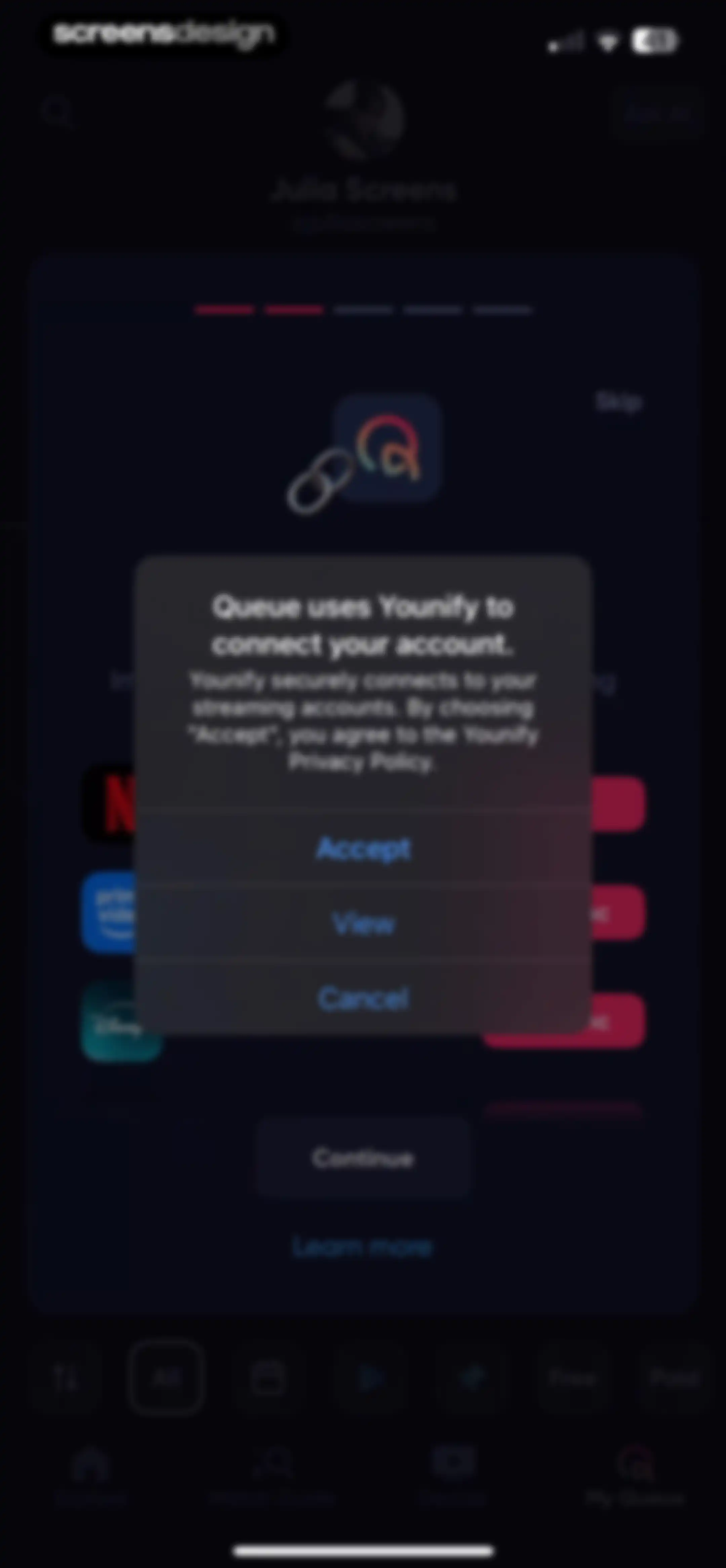 Queue - Find Movies & Shows screen 8