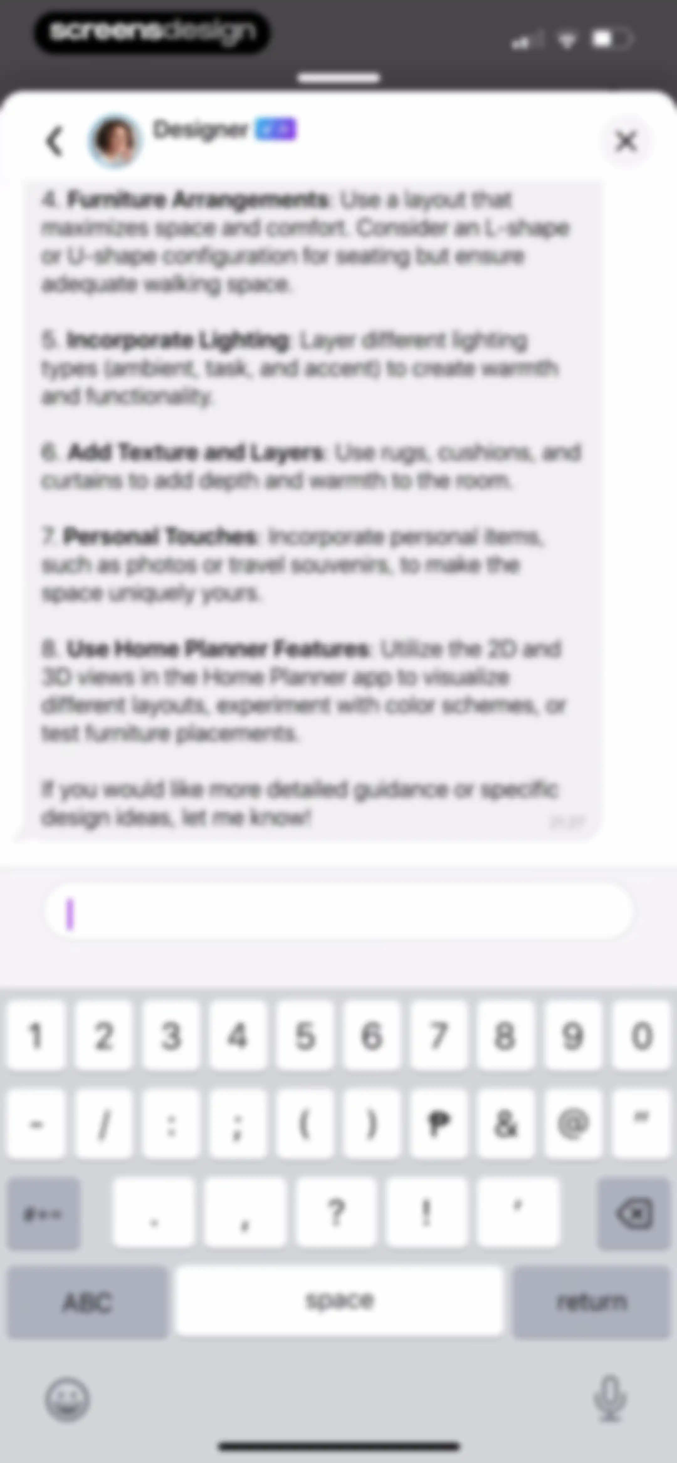 Home Planner AI：Room Design 3D screen 91