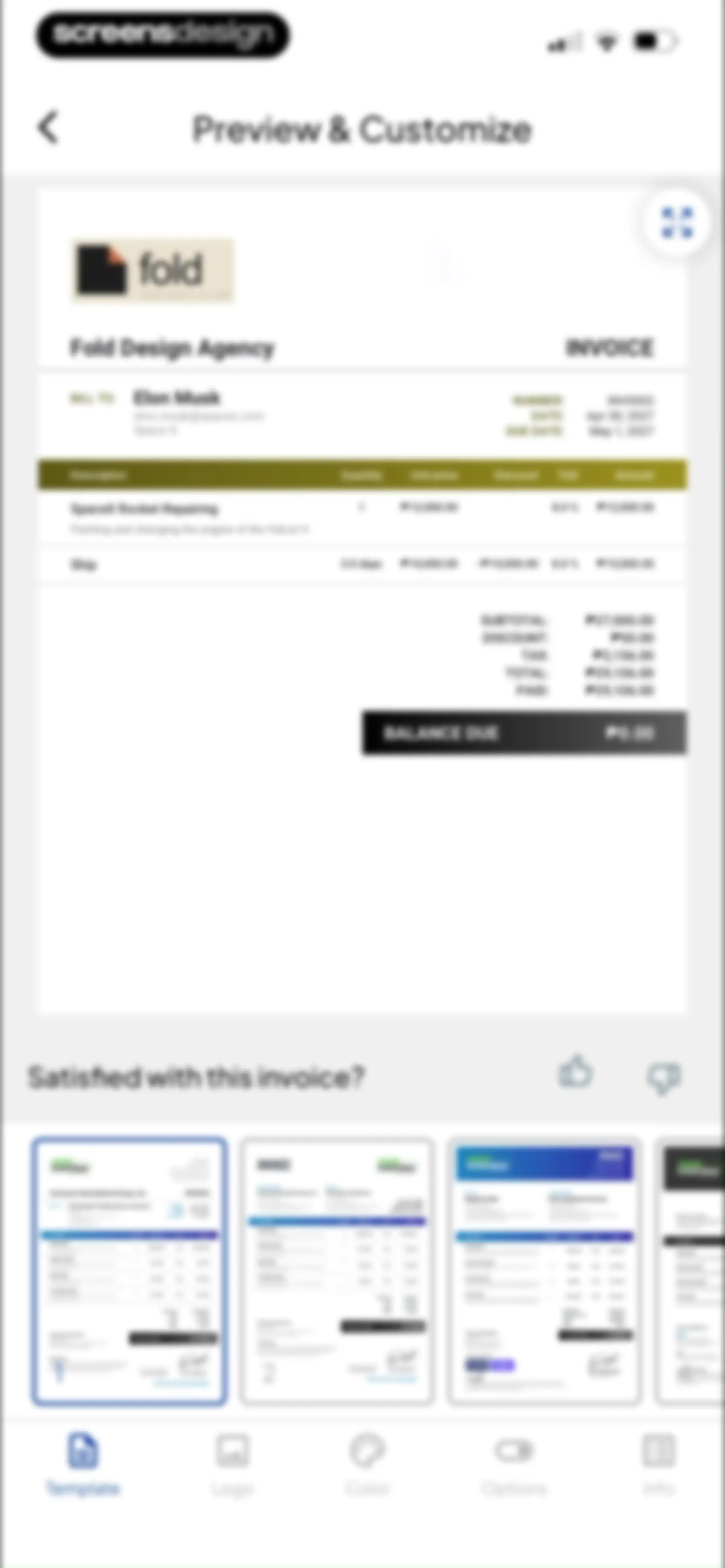 Invoice Maker - Invoice Fly screen 58