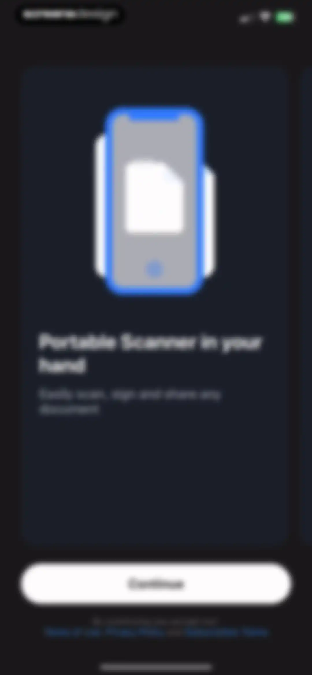 uScan - PDF Document Scanner screen 2