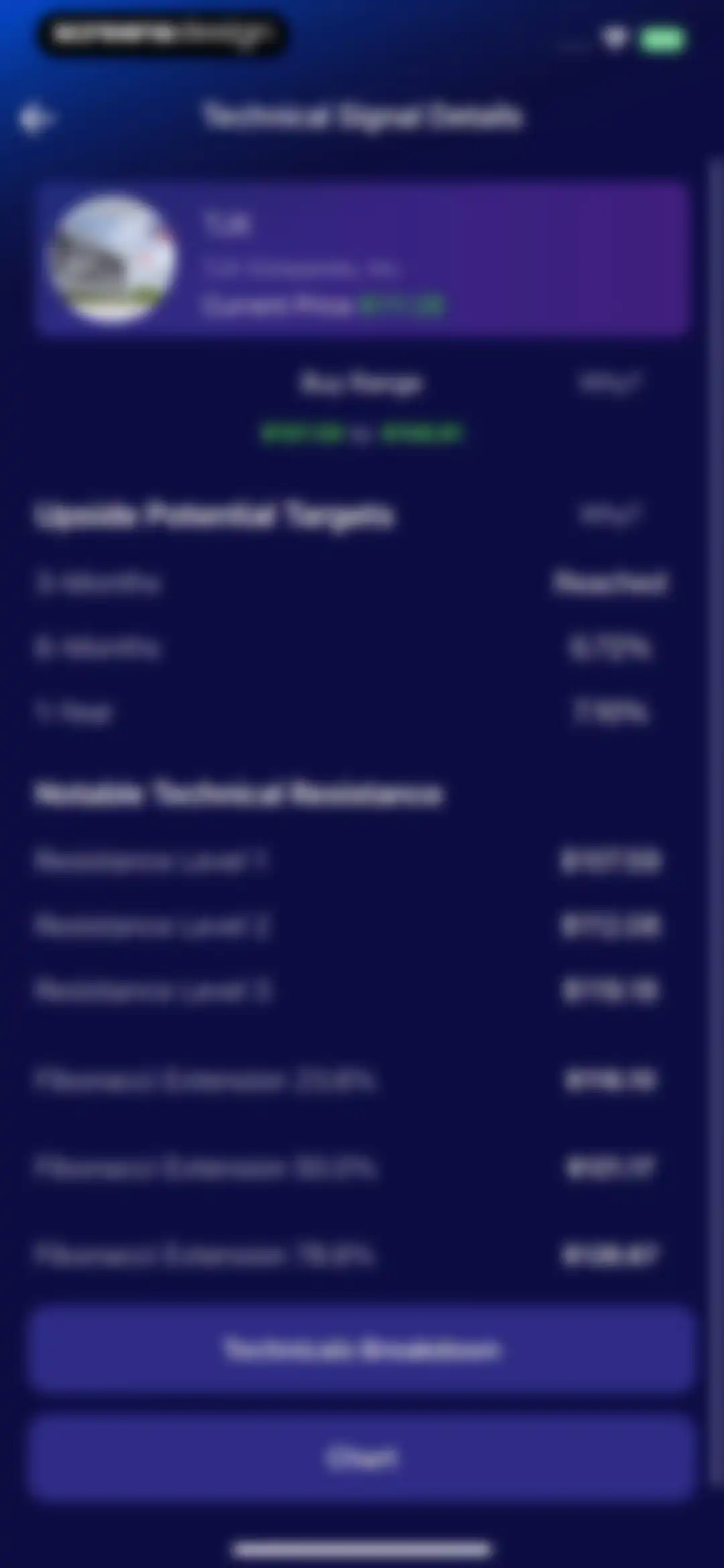 Stocks Alerter screen 37