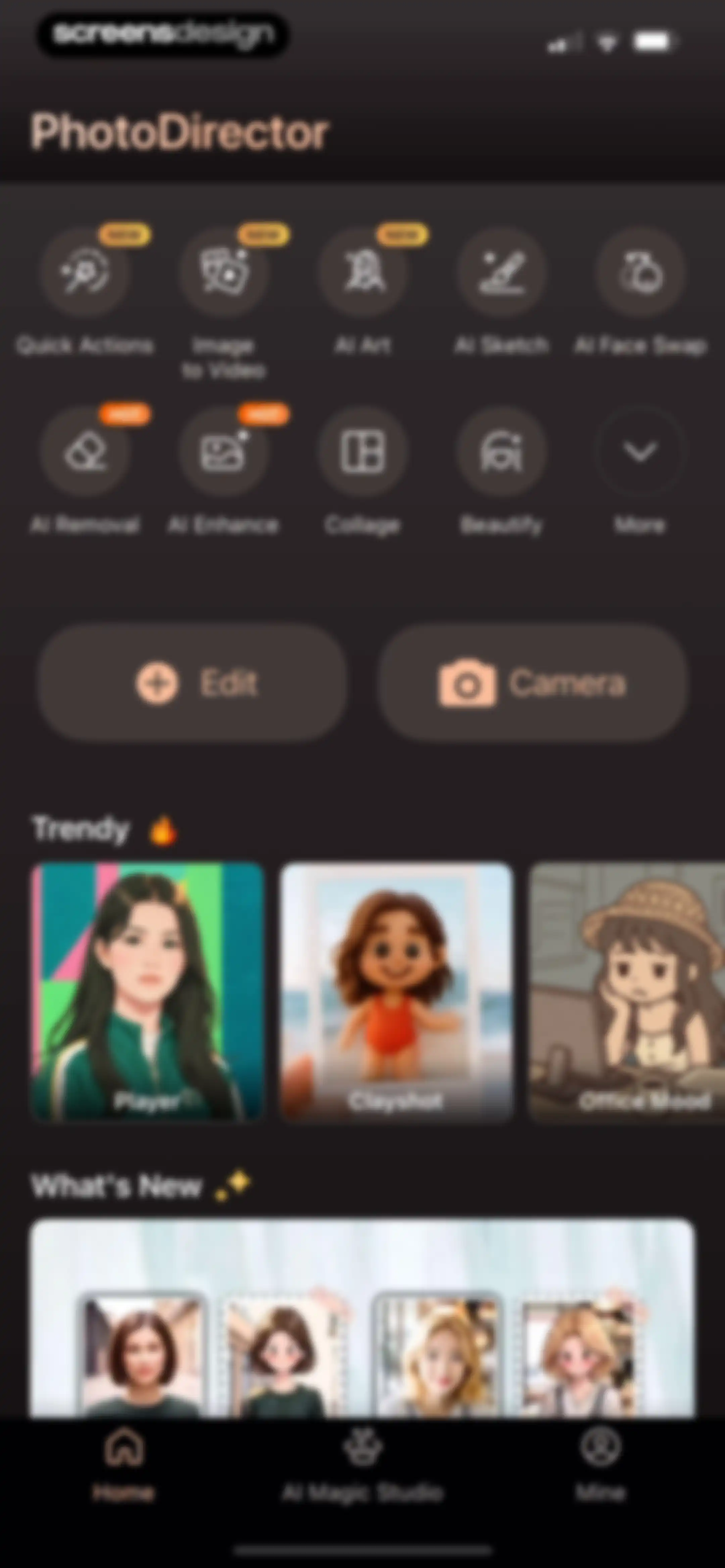 PhotoDirector: AI Photo Editor screen 124