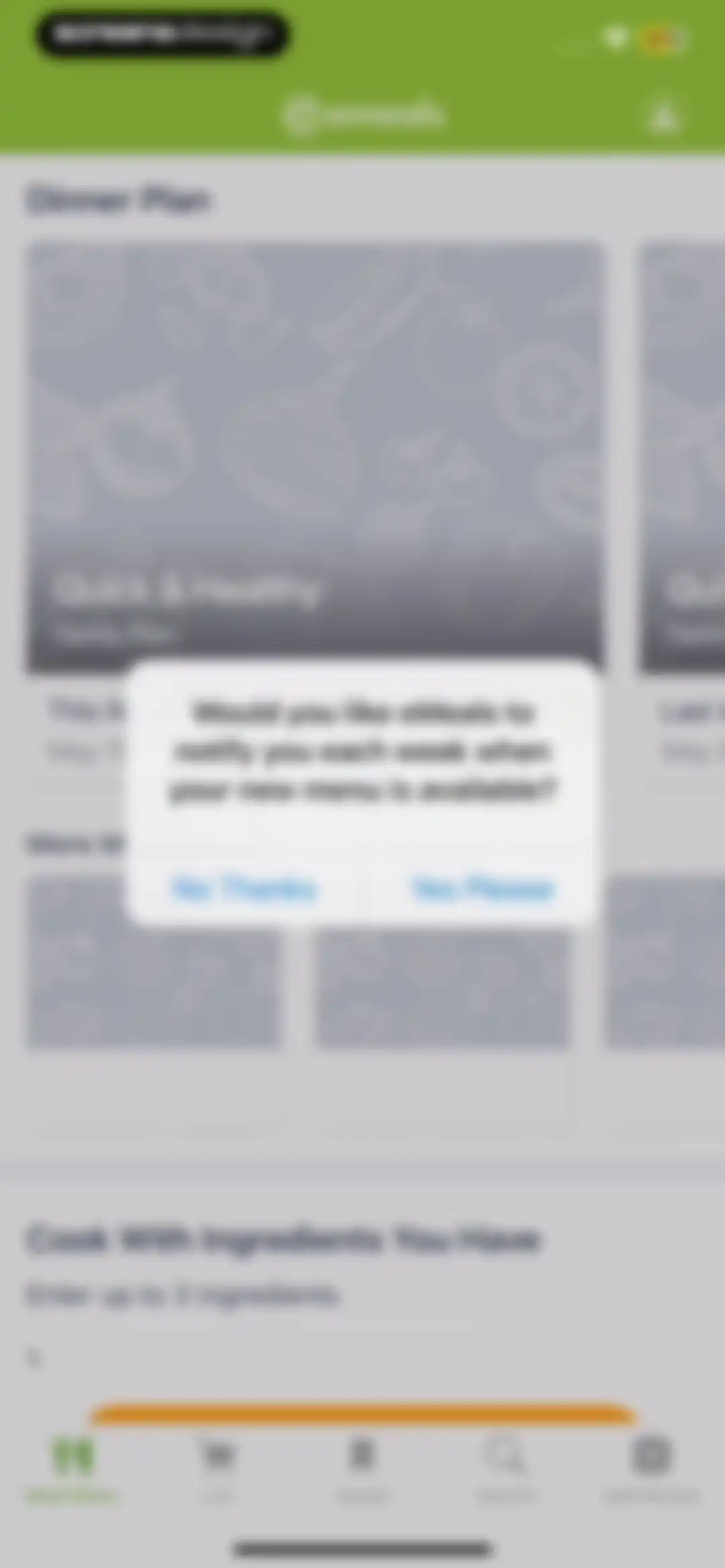 eMeals - Healthy Meal Plans screen 9