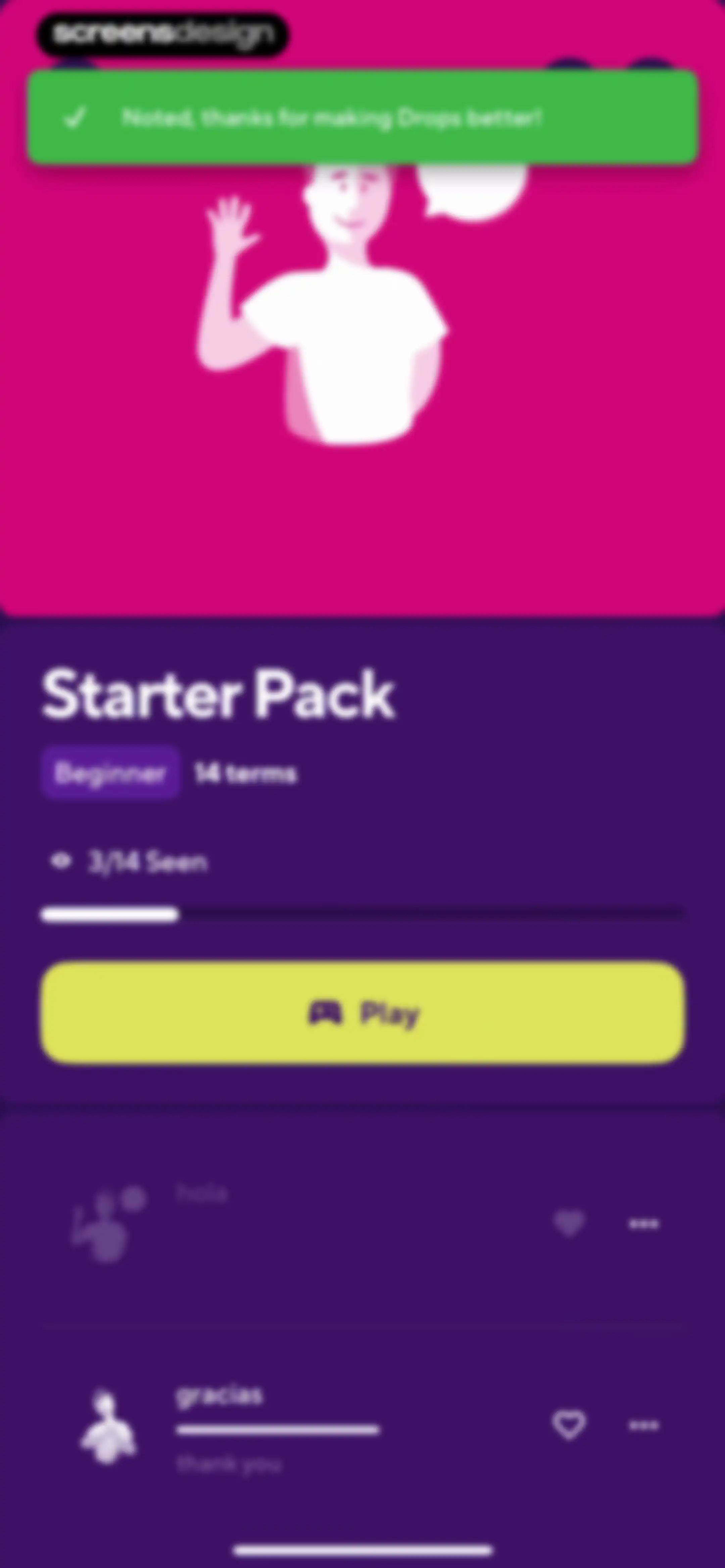 Drops: Language Learning Games screen 45
