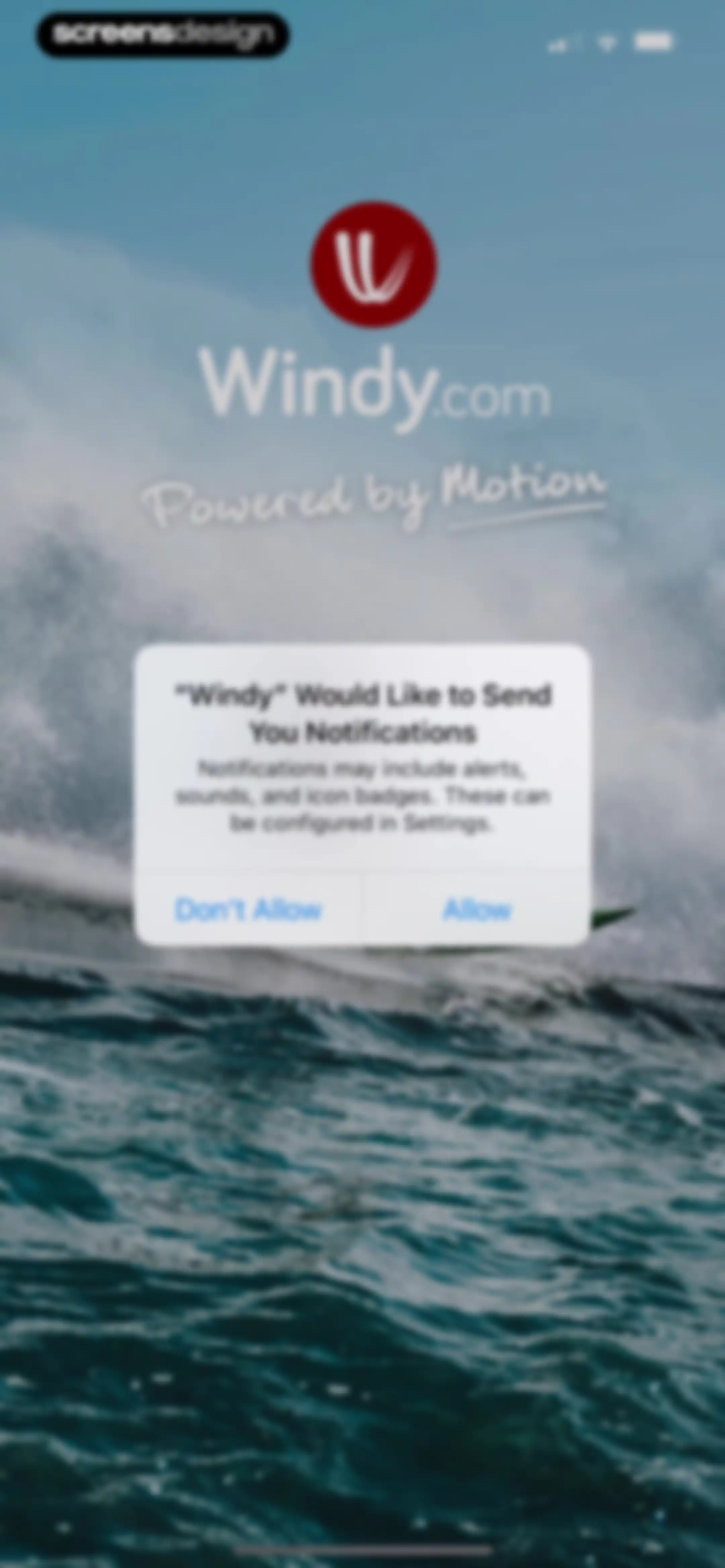 Windy.com screen 1