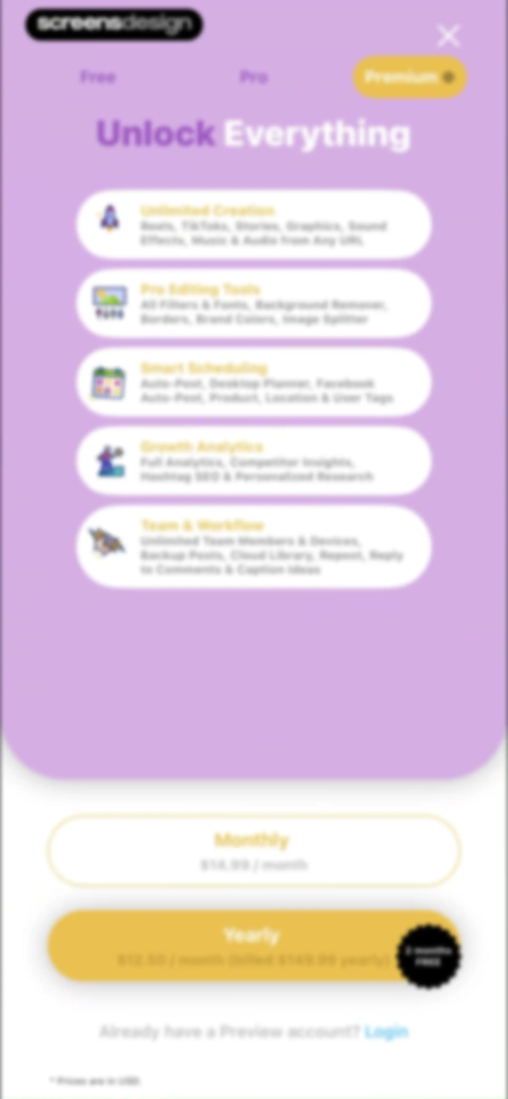 PREVIEW: Planner for Instagram screen 135
