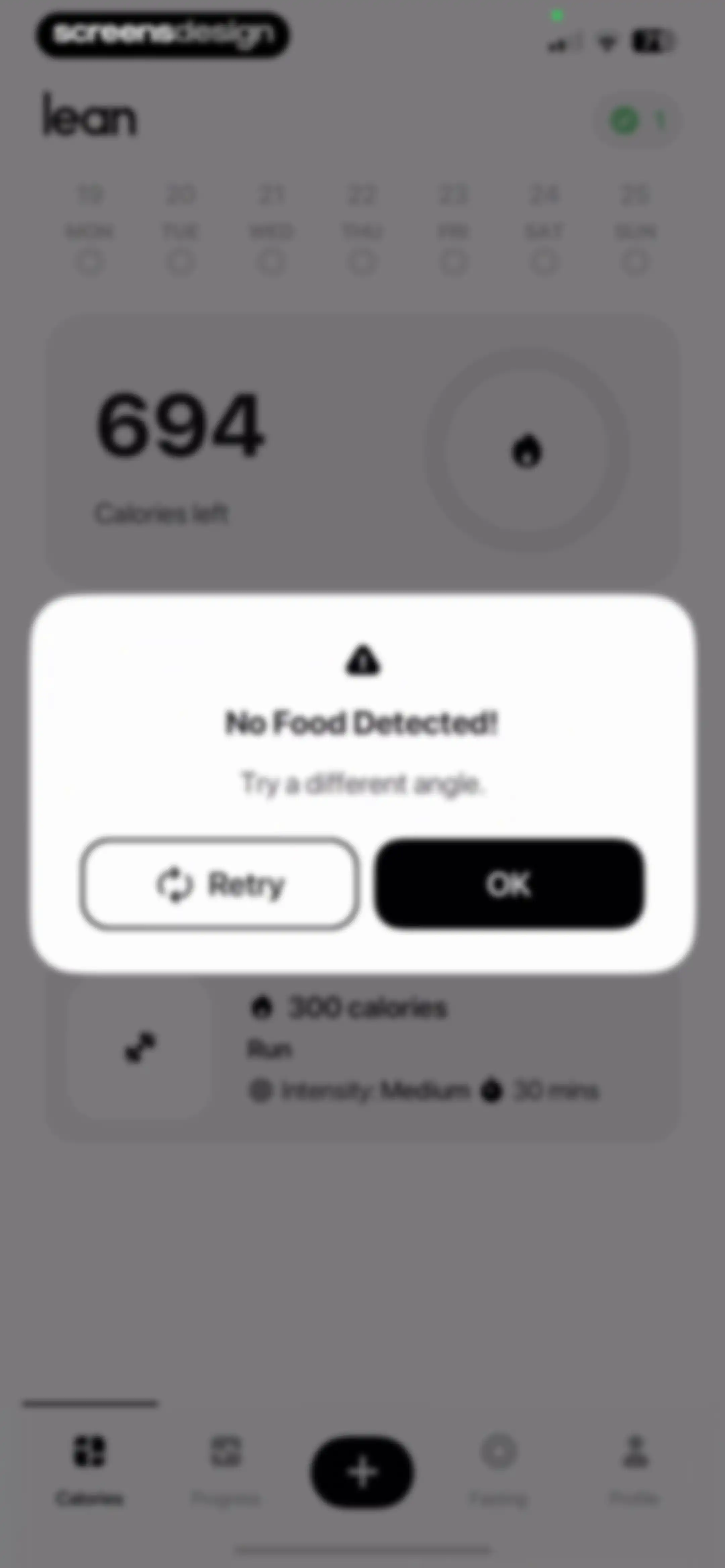 Lean: AI Macro Tracker screen 43