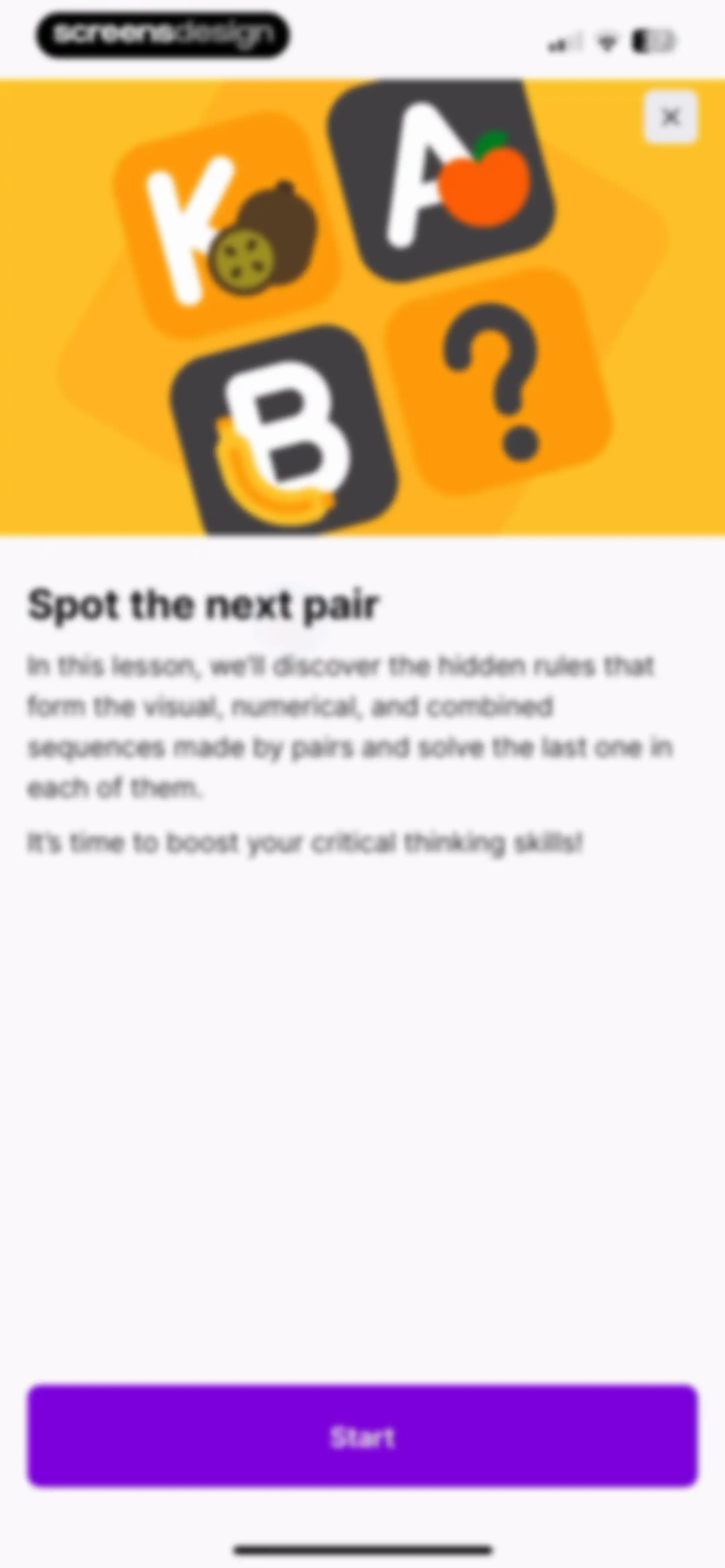 Nibble: Daily Learning & Quiz screen 96