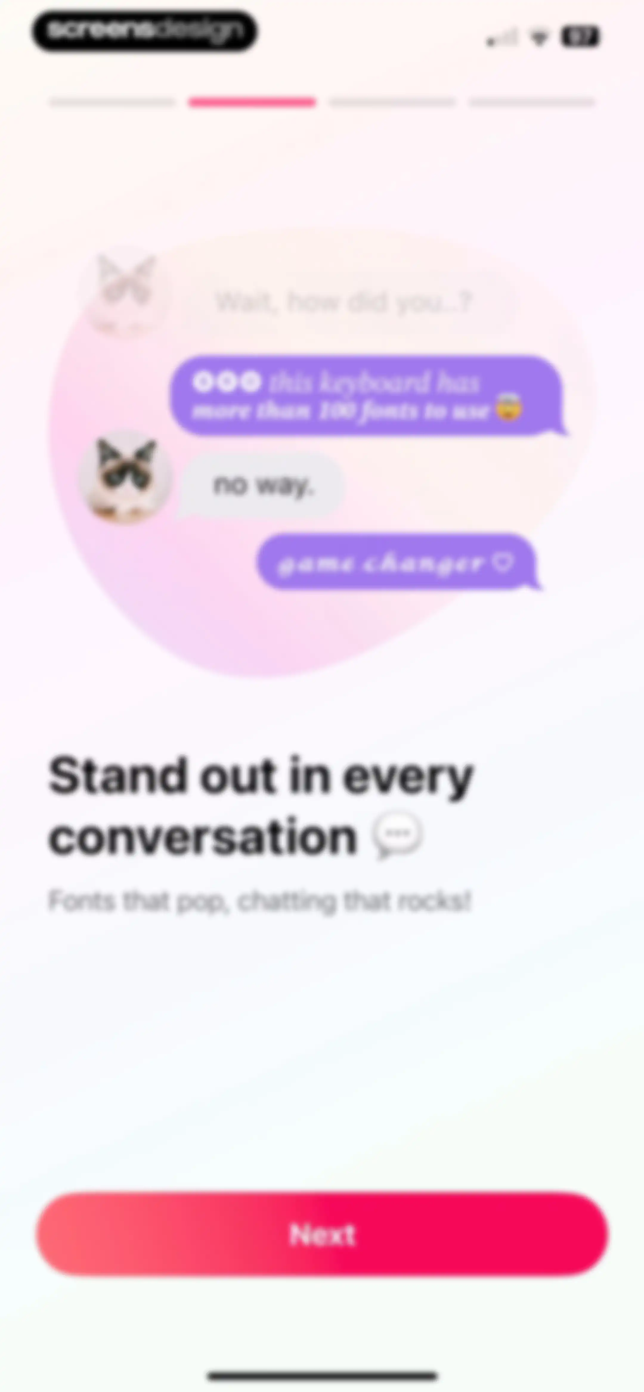 Fonts - AI Stickers screen 5