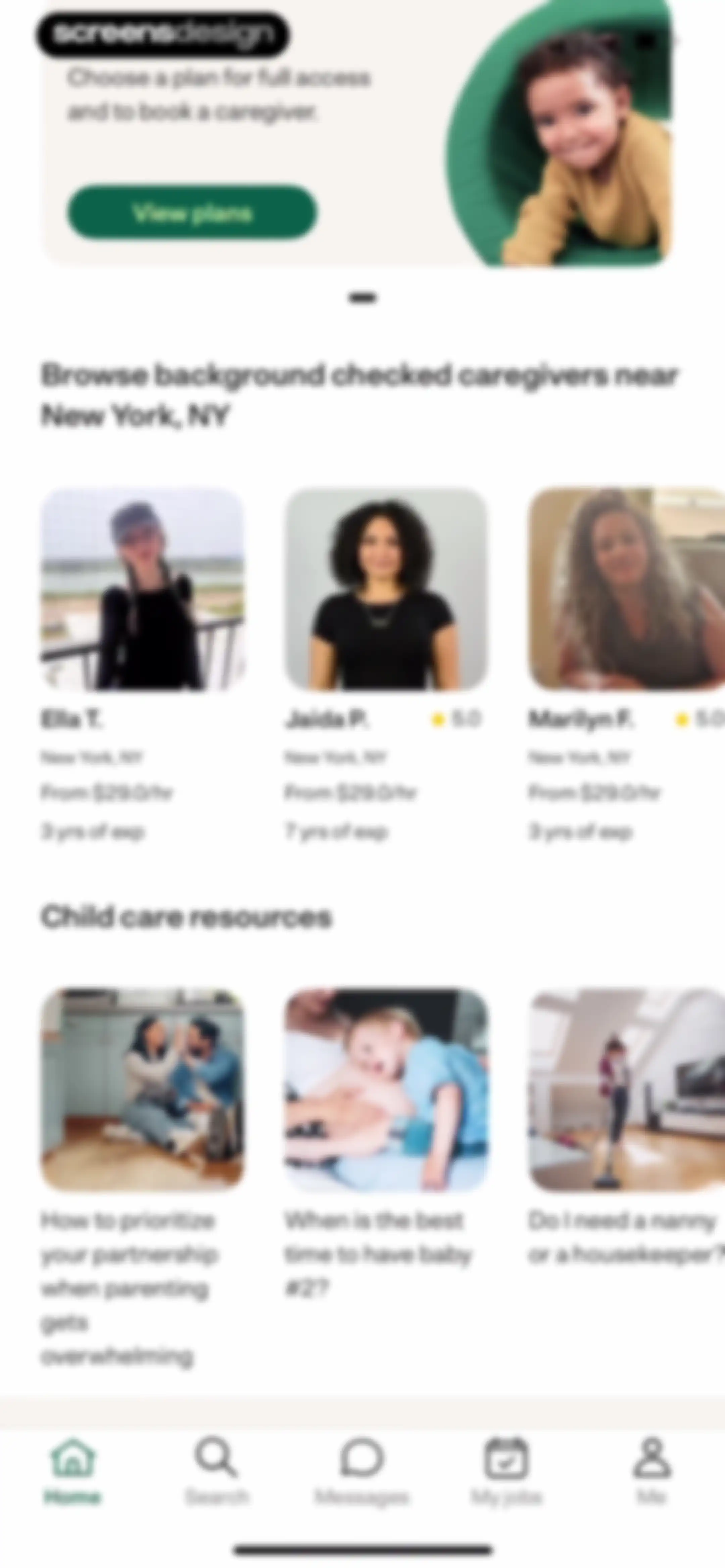 Care.com: Hire Caregivers screen 61
