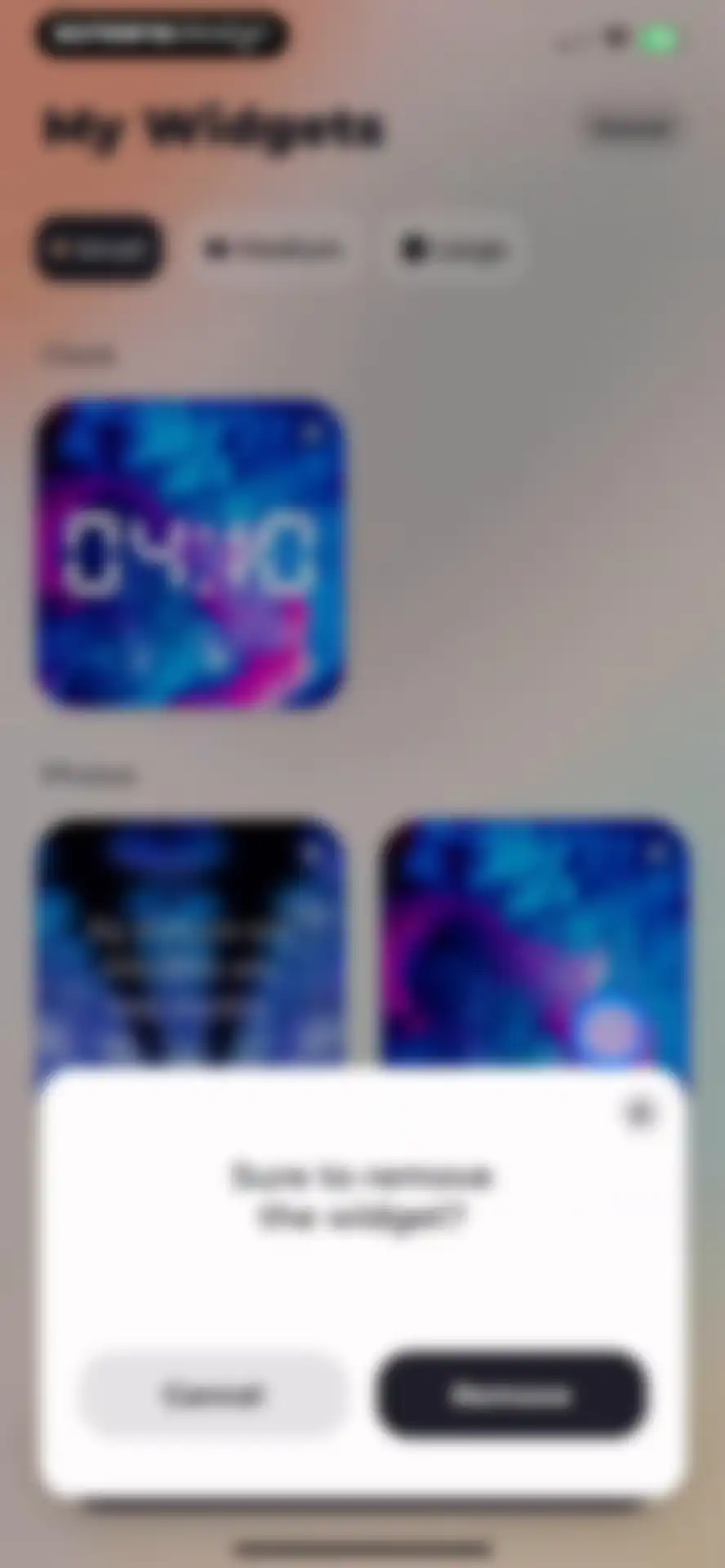 Fancy Widgets & Themes screen 35