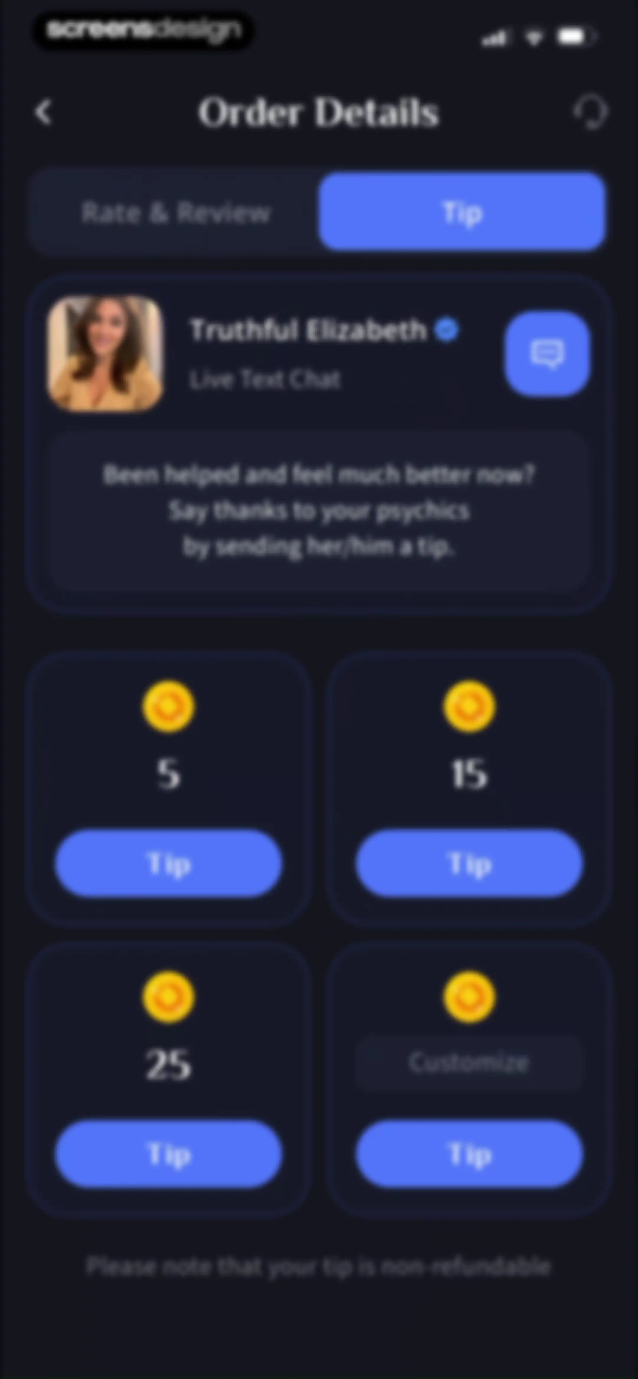 HealTalk - Text Reading screen 74