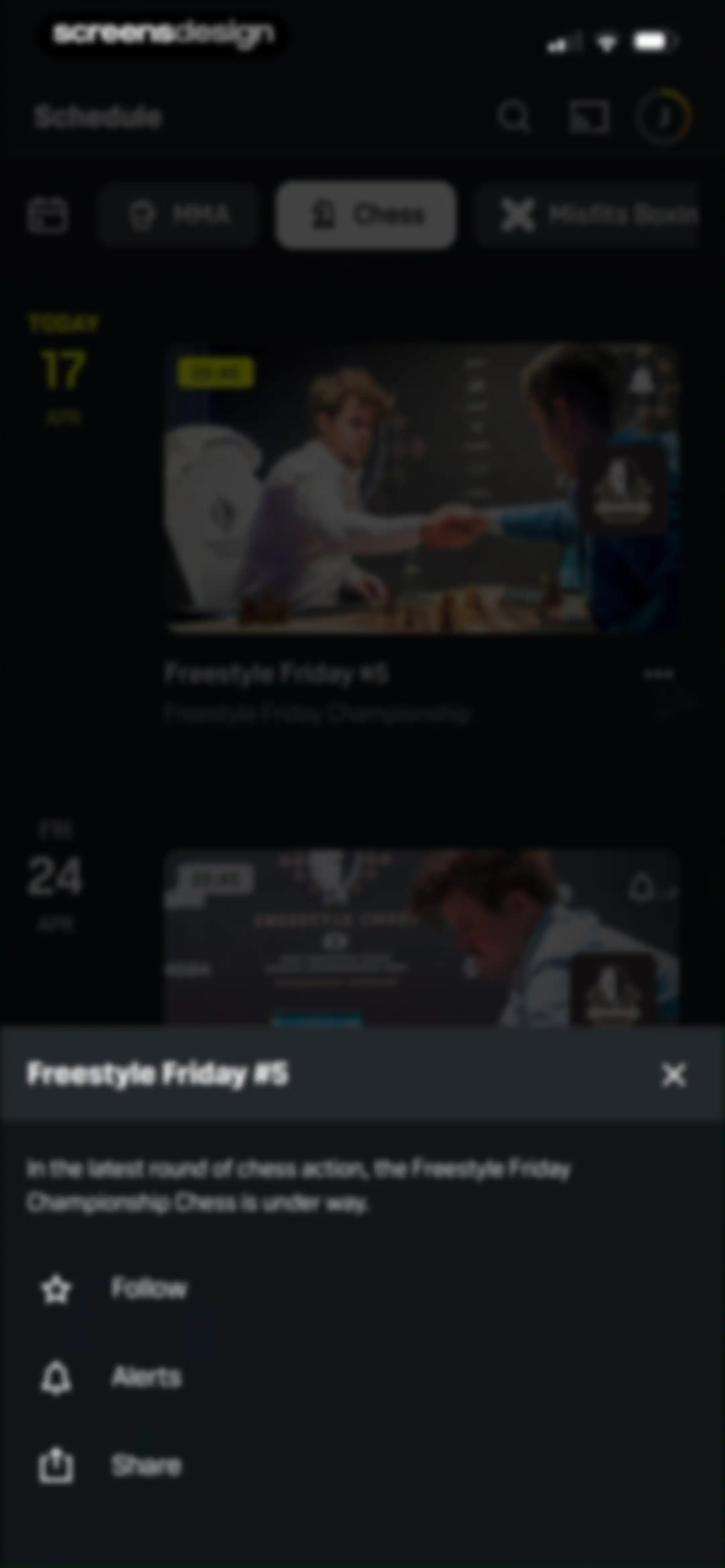 DAZN: Stream Live Sports screen 82