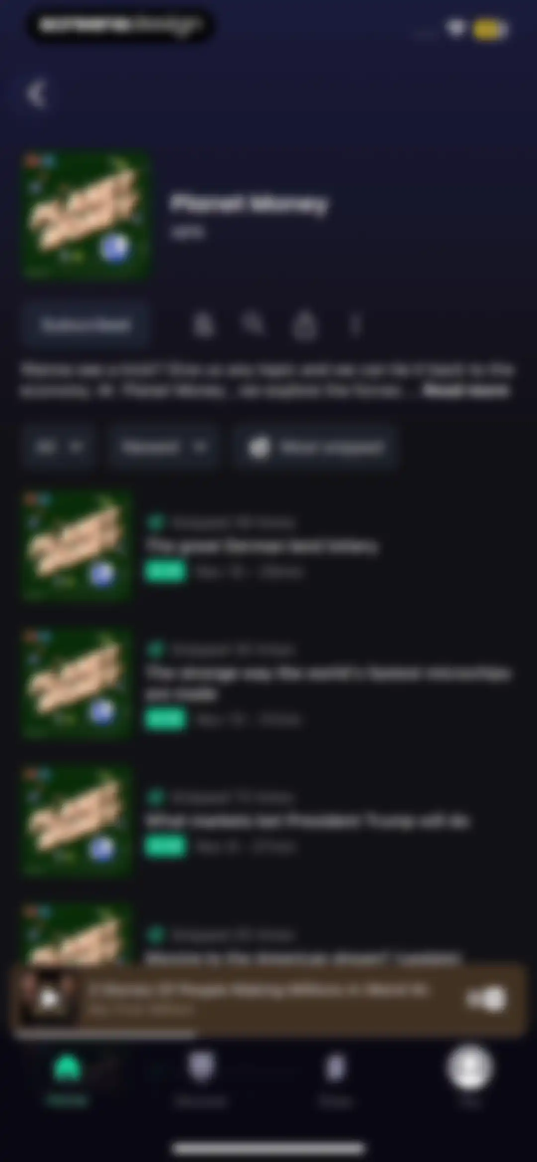 Snipd | AI Podcast Player screen 87