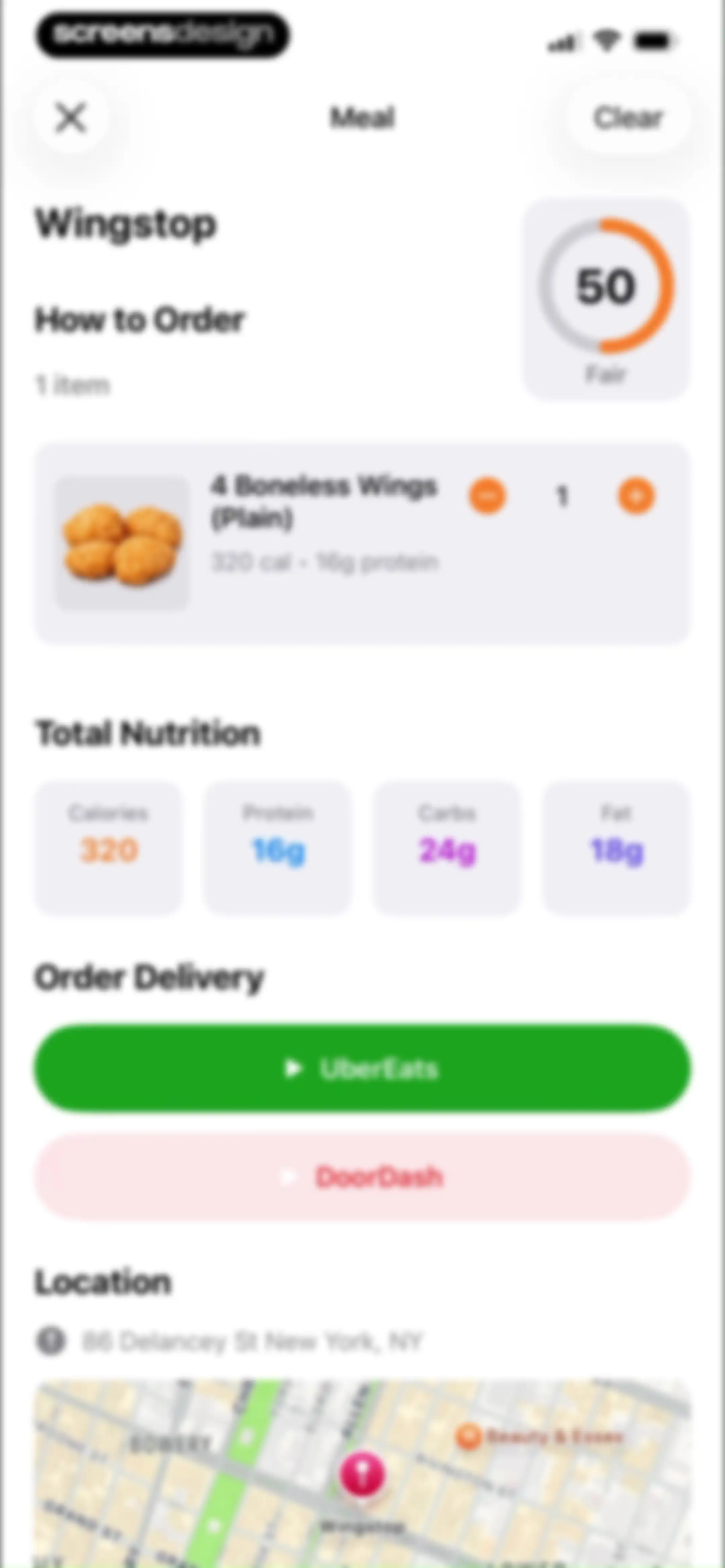 LeanBites - Healthy Dining screen 44