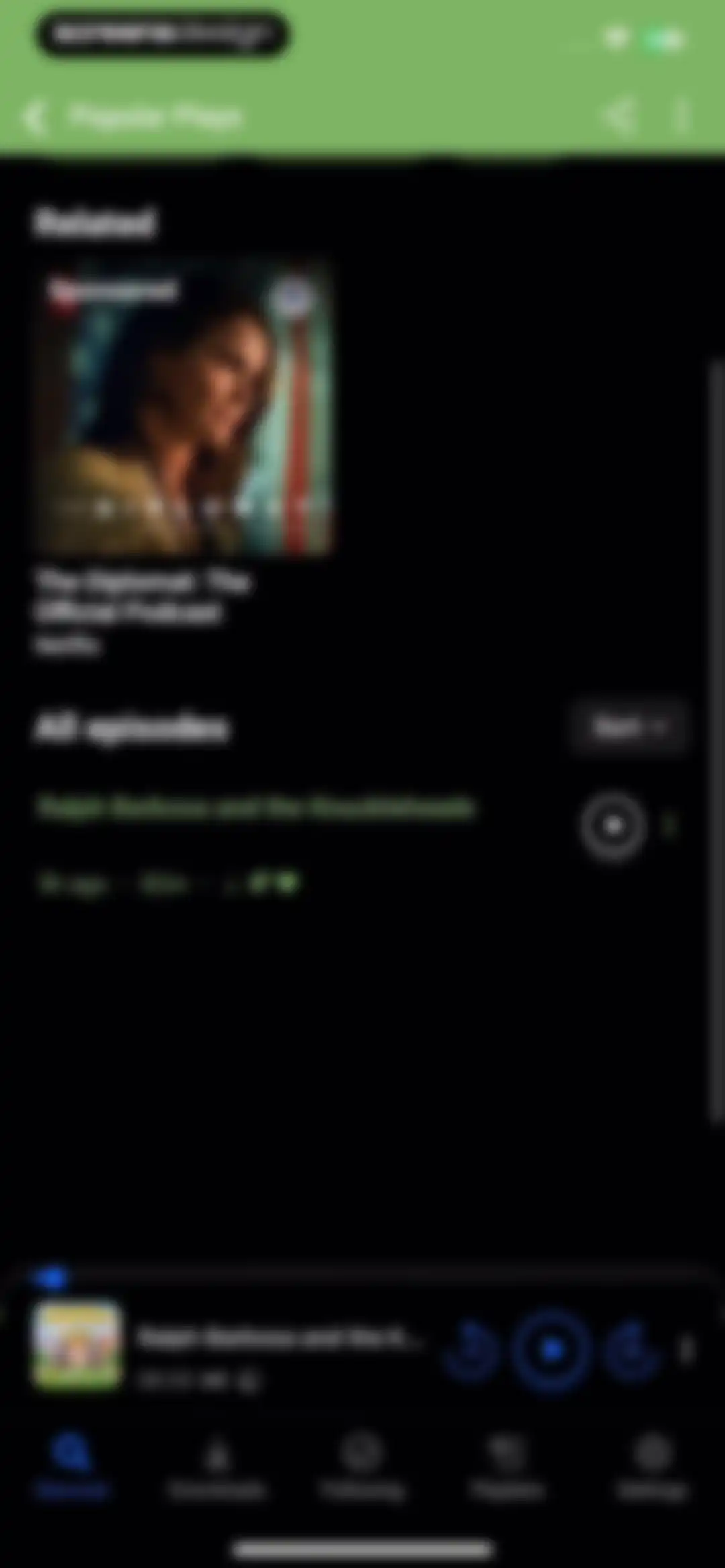 Breaker—The social podcast app screen 41