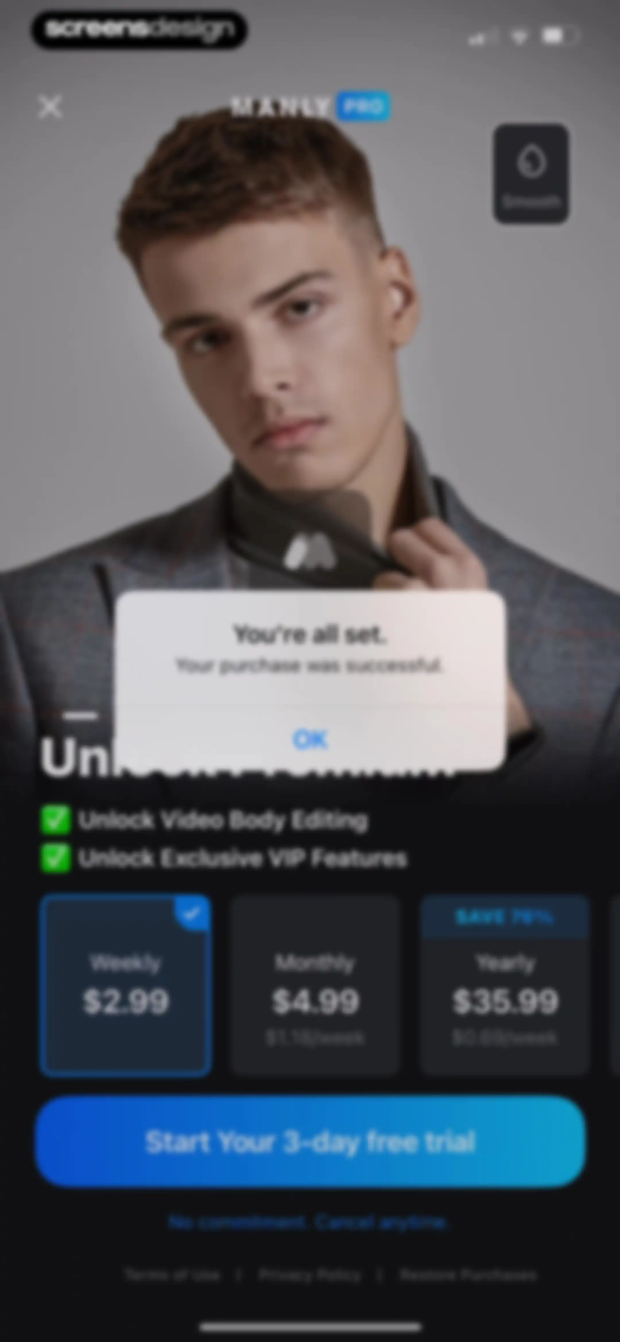 Manly - AI Photo Editor screen 18