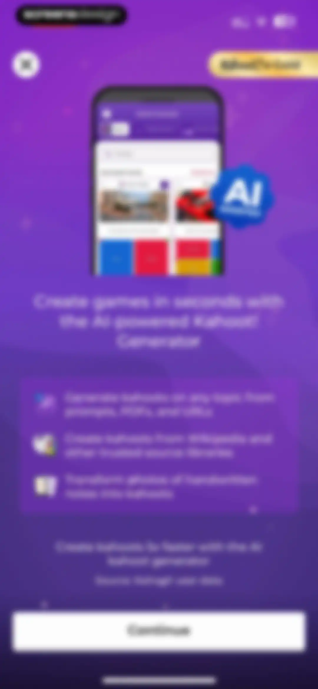 Kahoot! Play & Create Quizzes screen 32