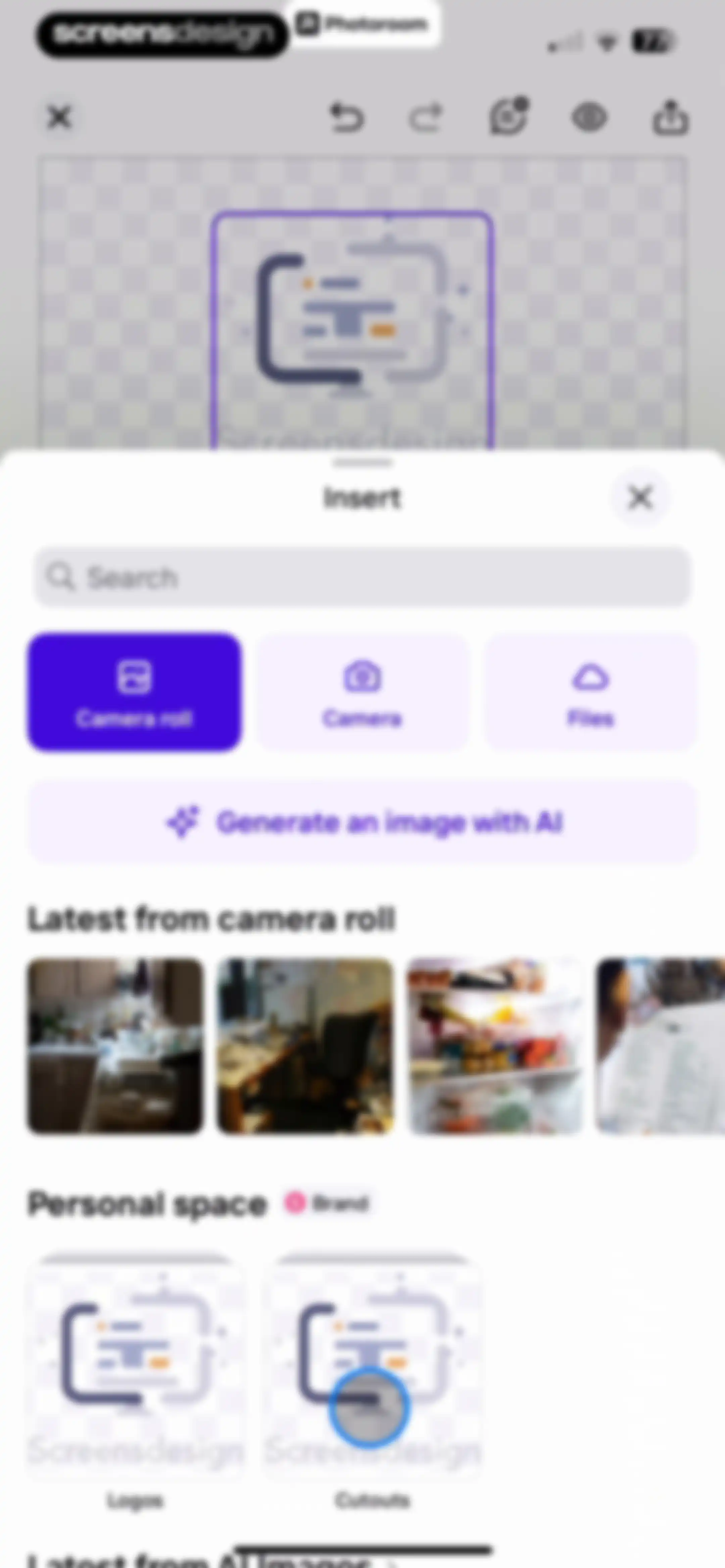 Photoroom: AI Photo Editor screen 43