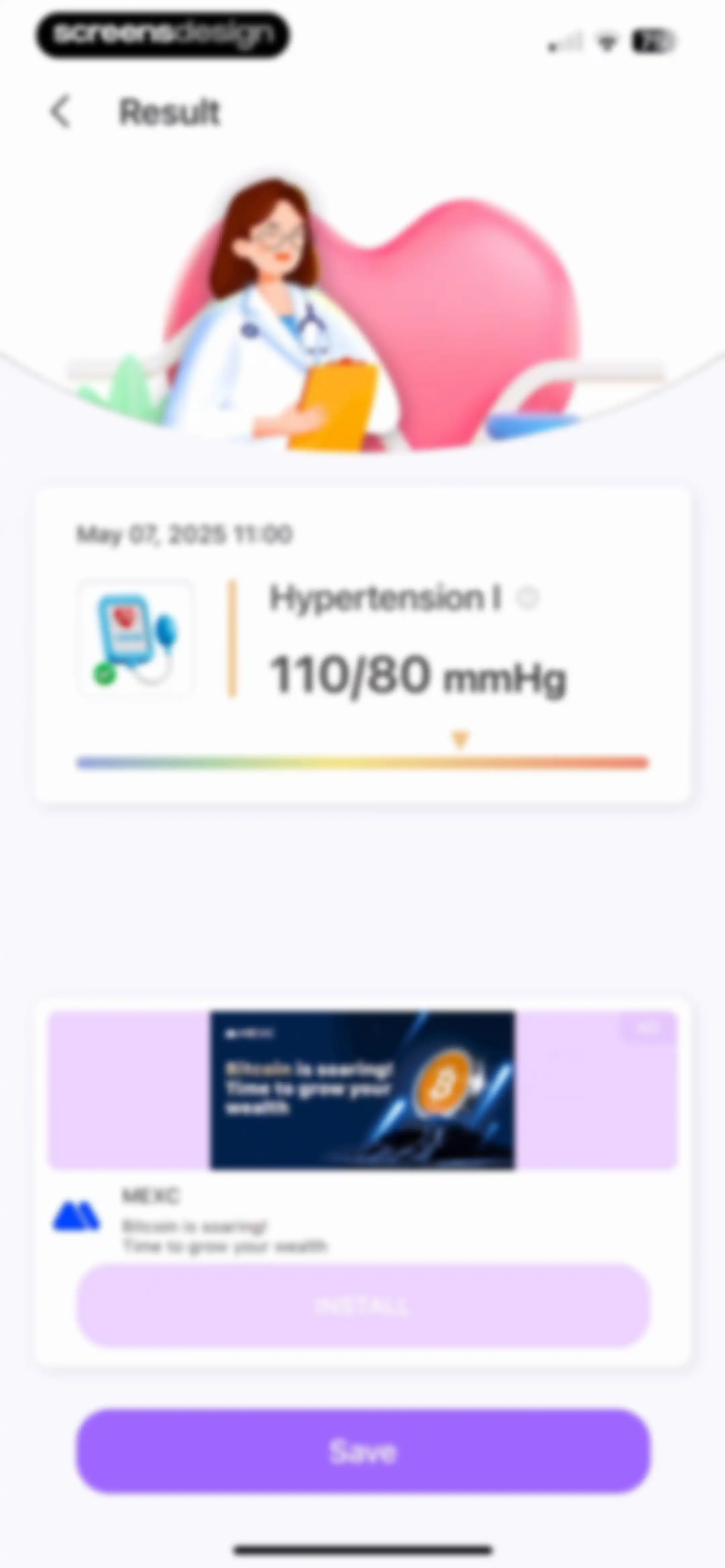 Blood Pressure: Healthy Life screen 28