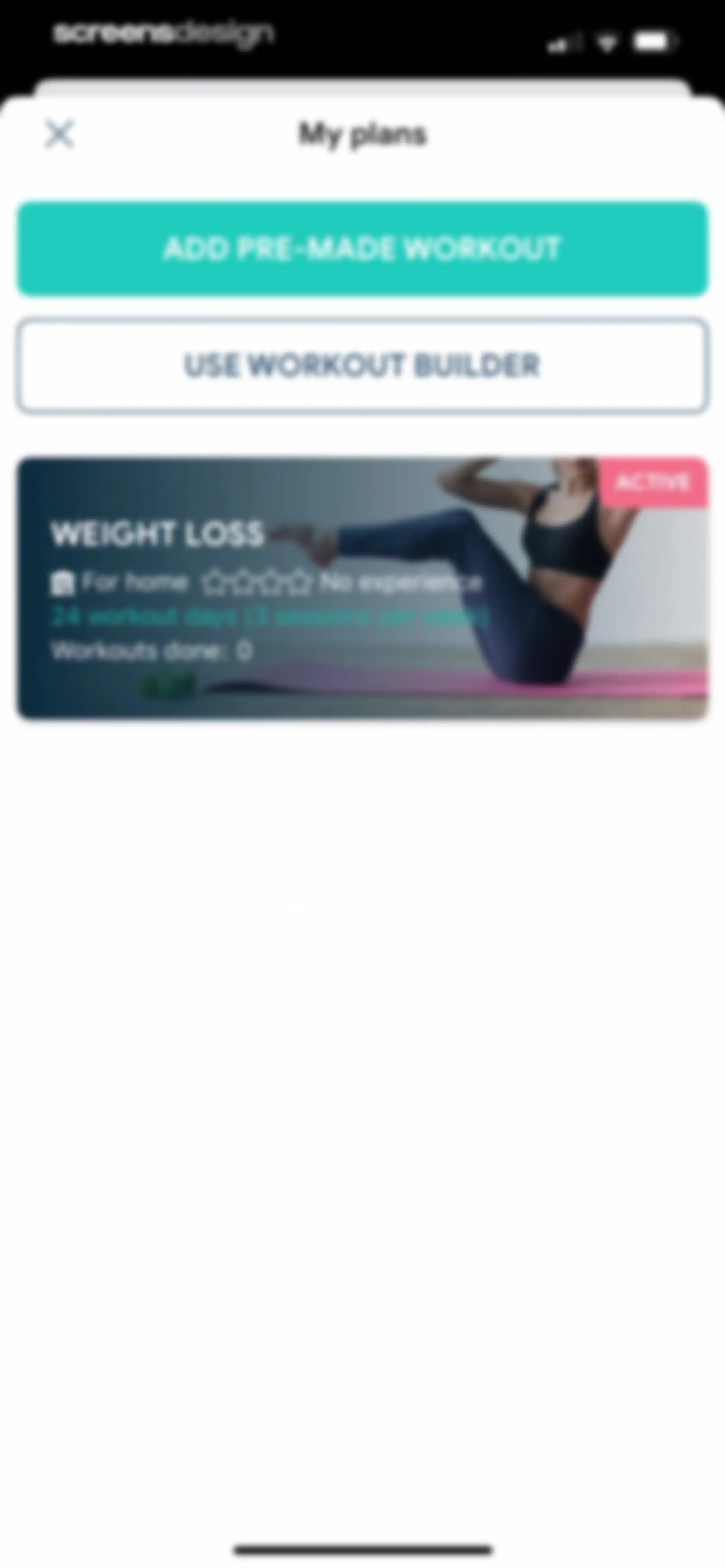 Fitness App: Gym Workout Plan screen 21