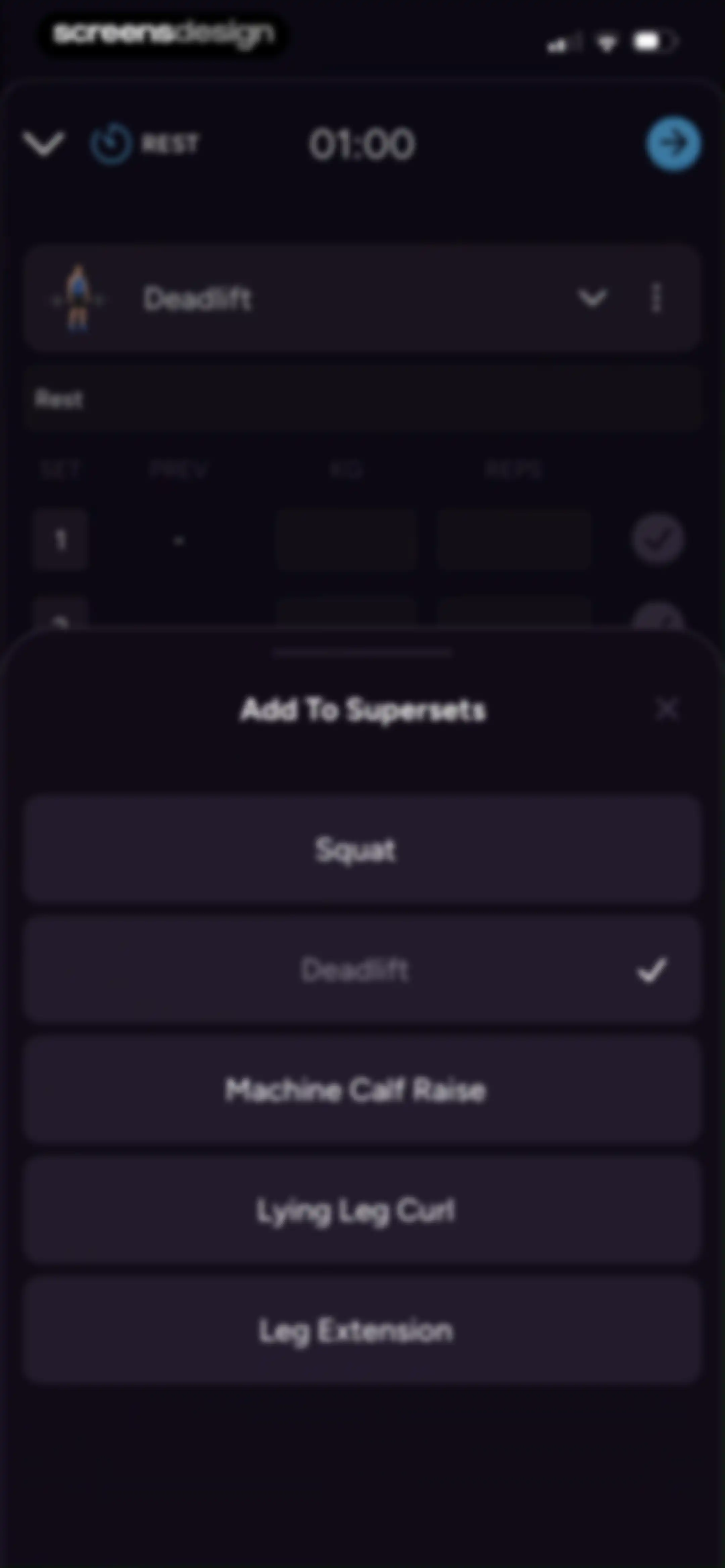 Liftoff - Ranked Gym Workouts screen 121