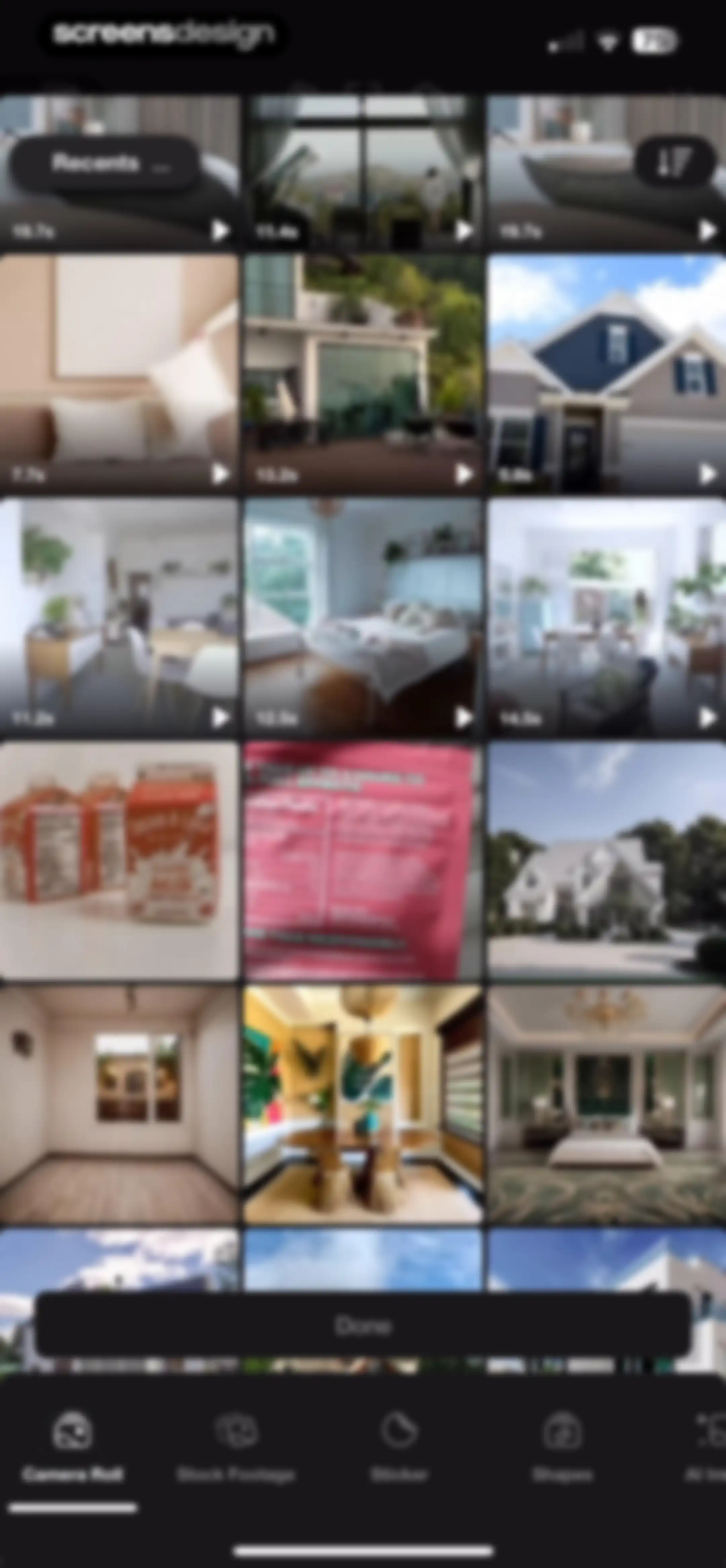Video Effects Editor: Riveo screen 50