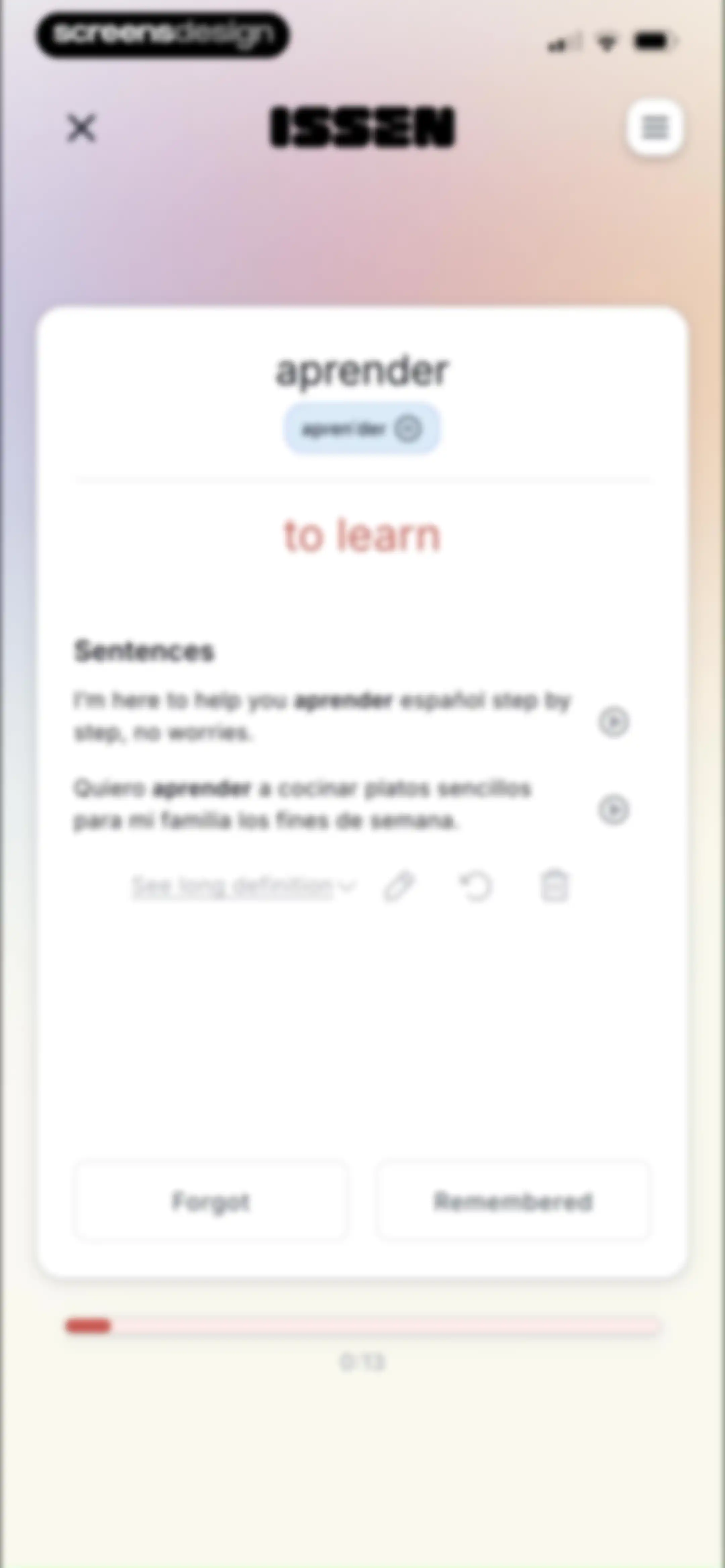 ISSEN - Voice Tutor screen 58
