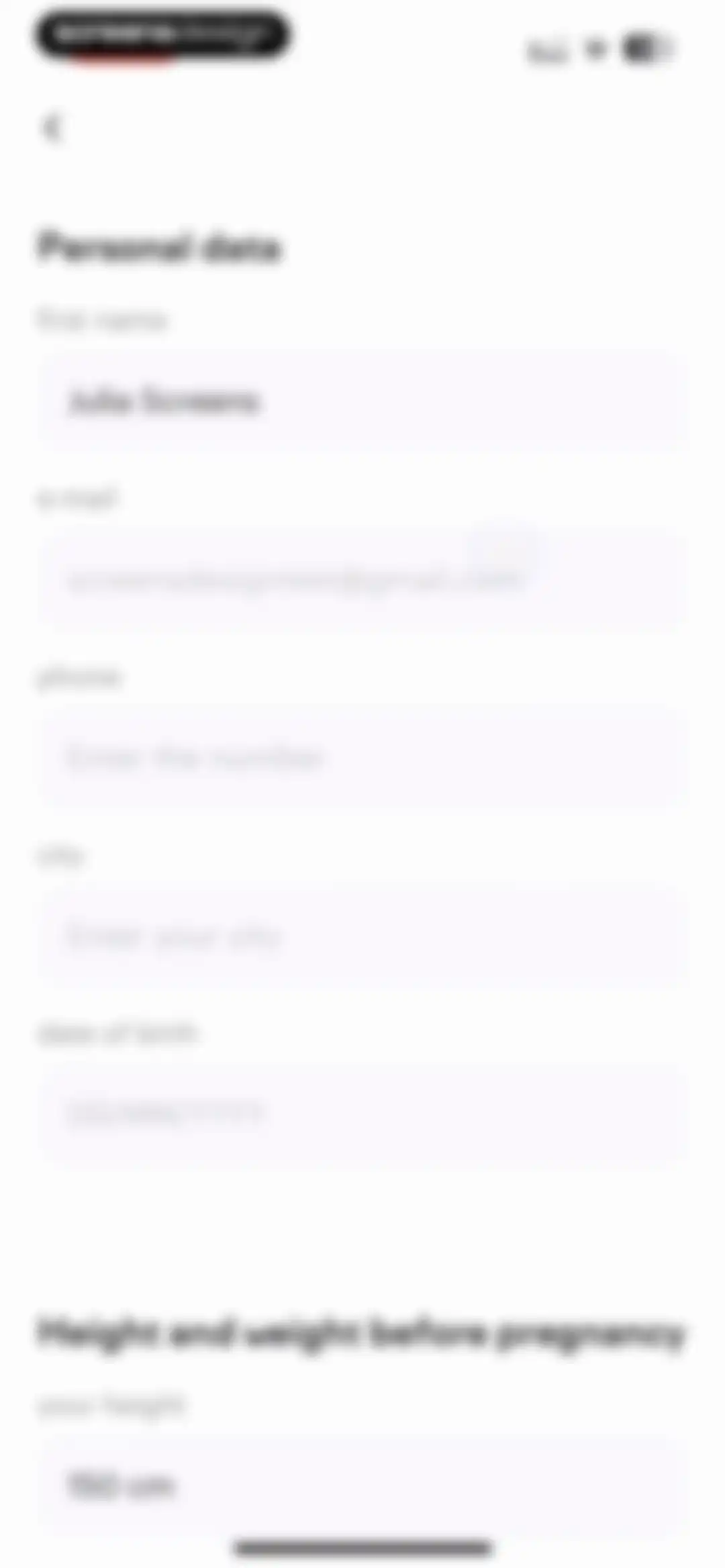 amma: Pregnancy & Baby Tracker screen 148