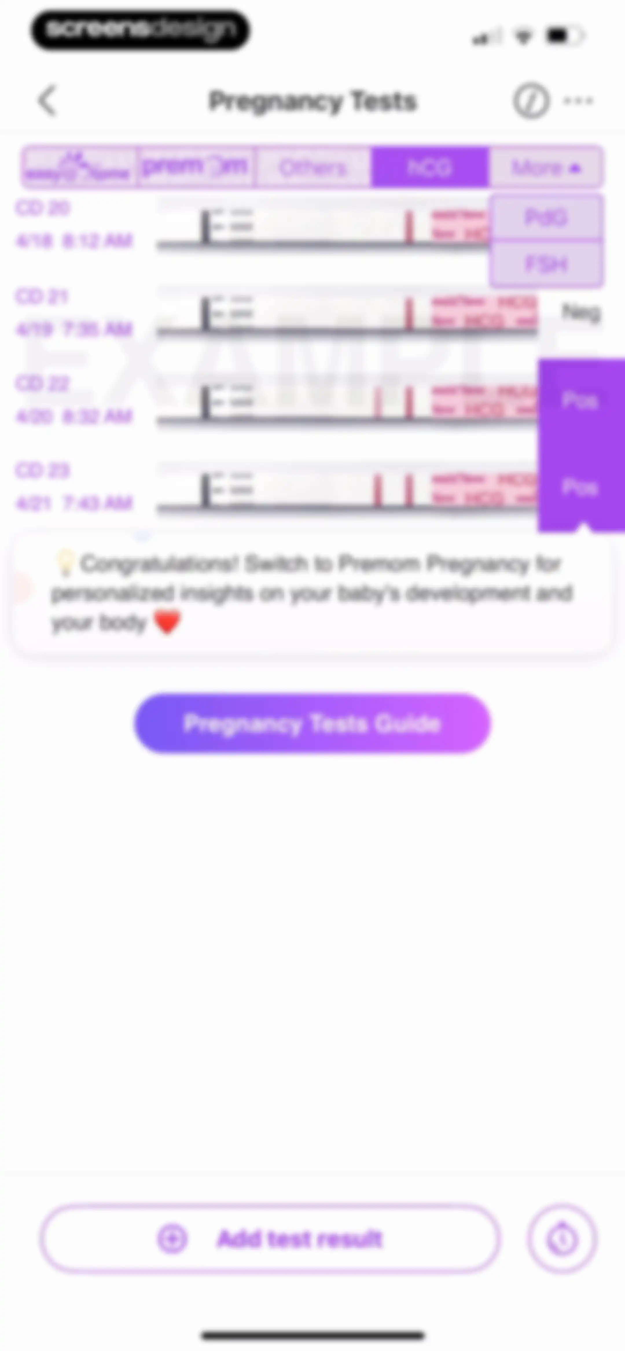 Premom-Ovulation Tracker, PCOS screen 50