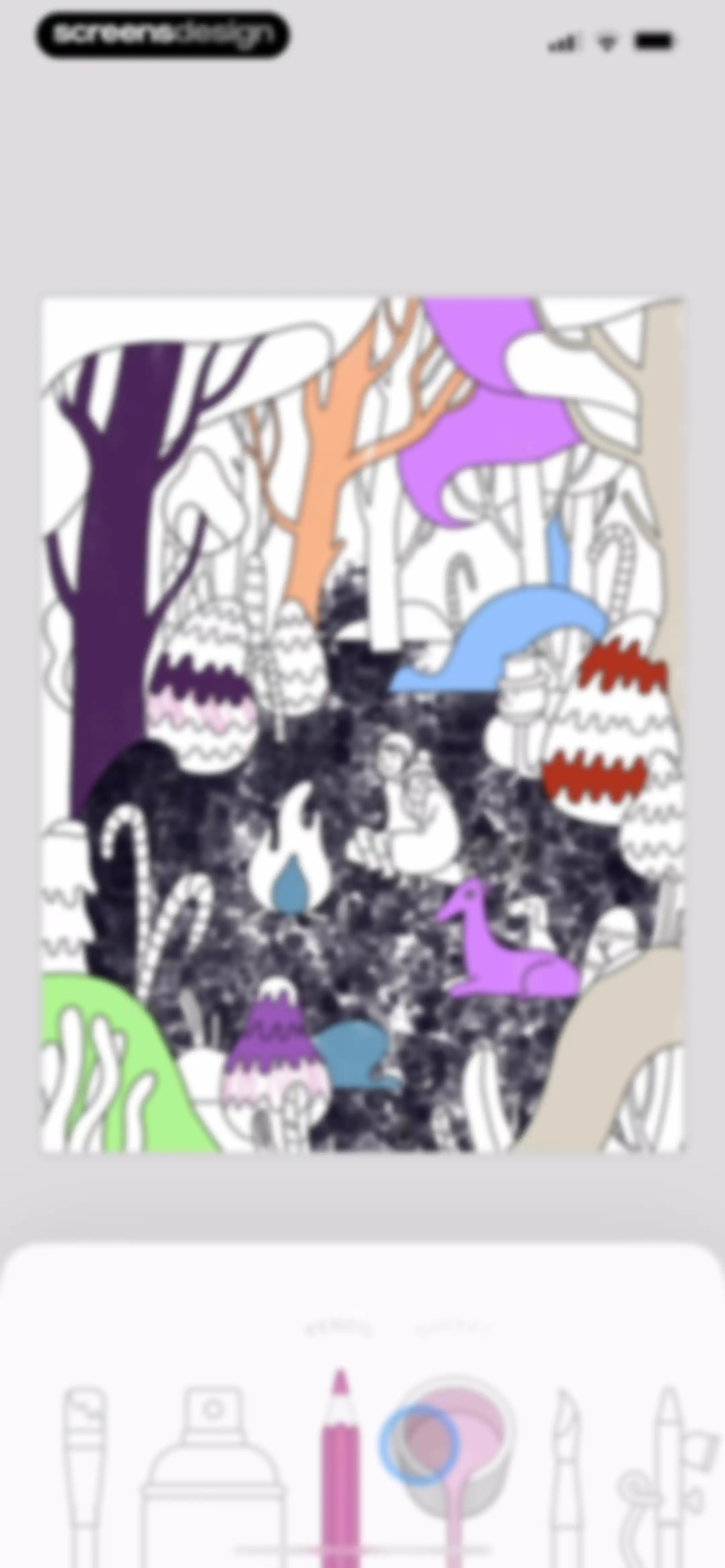 Lake: Coloring Book for Adults screen 48