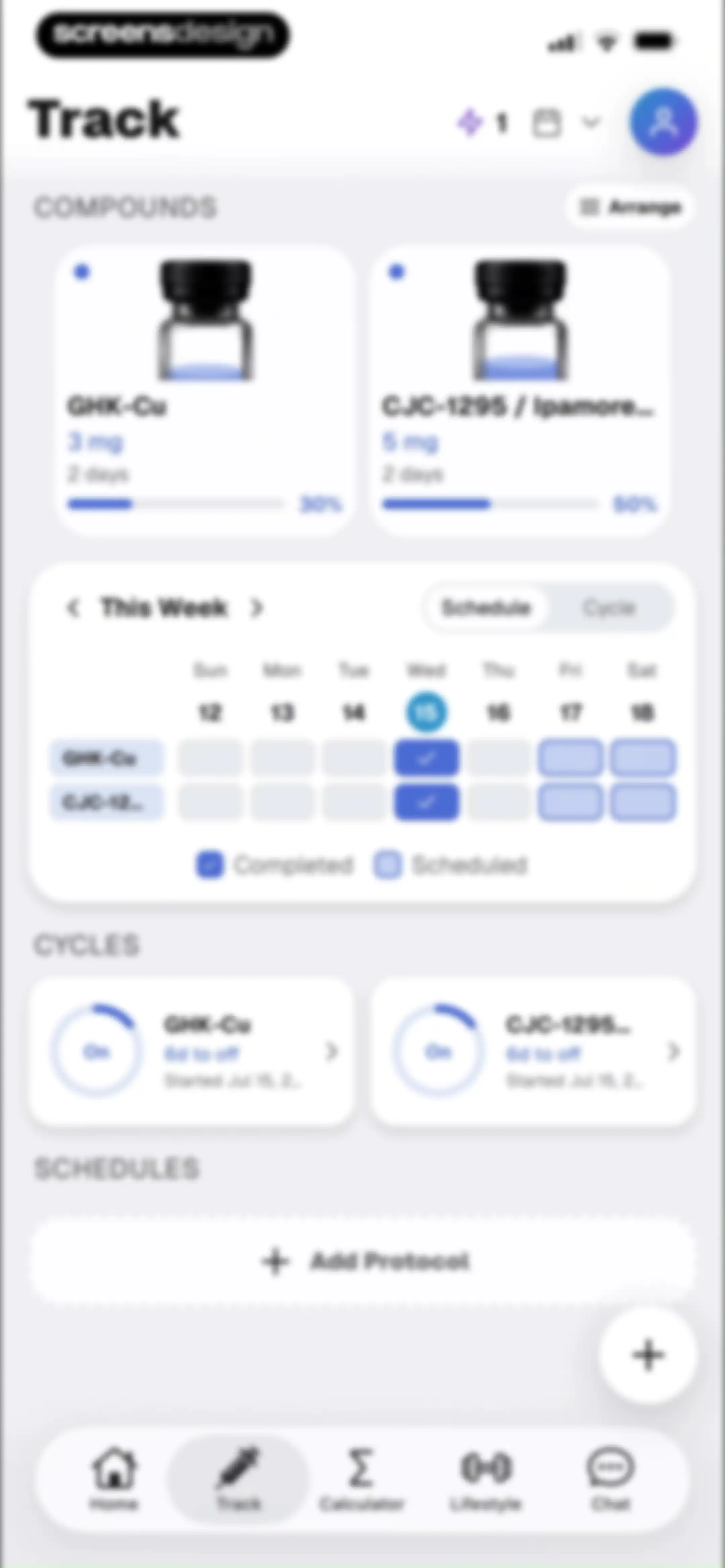 Pep AI: Peptide GLP-1 Tracker screen 119