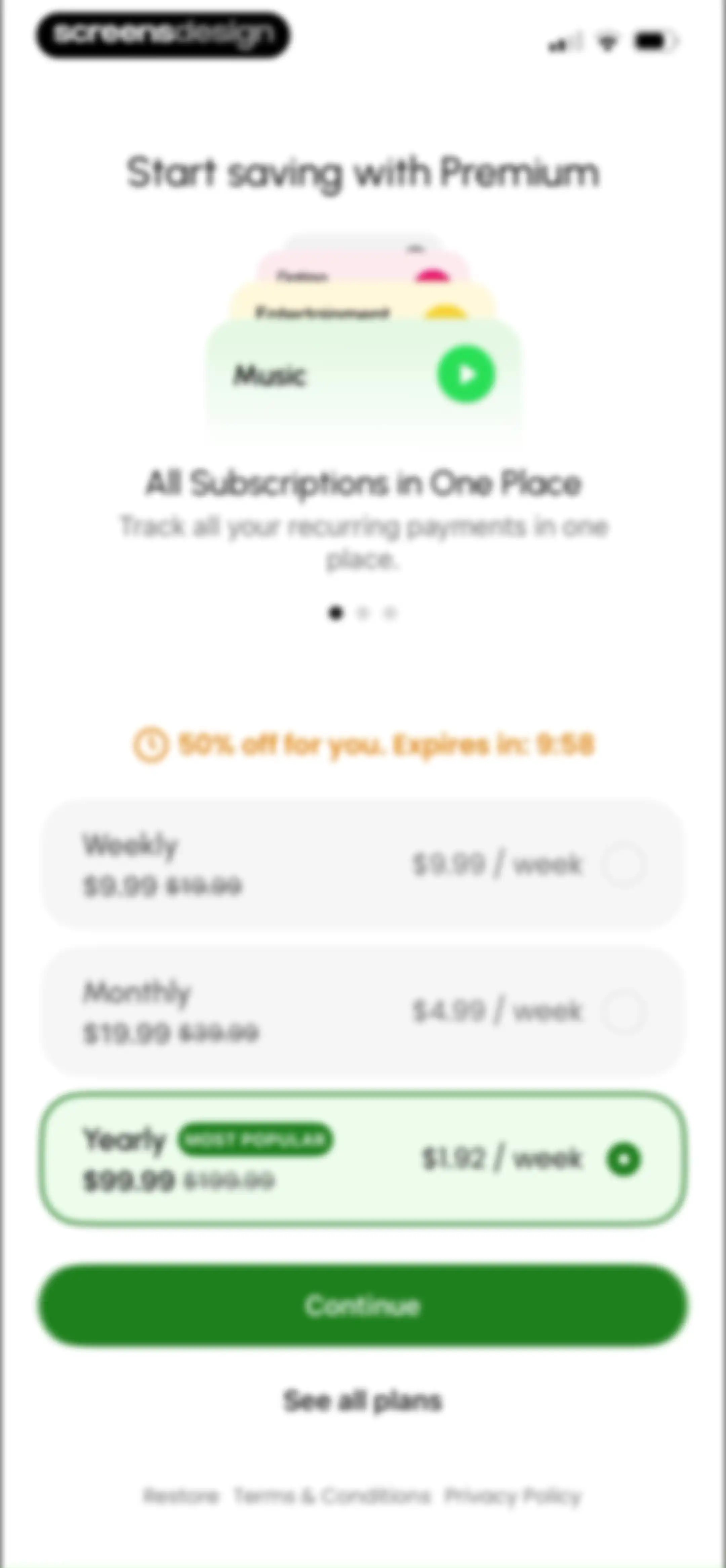 MonoBoost Cancel Subscriptions screen 26