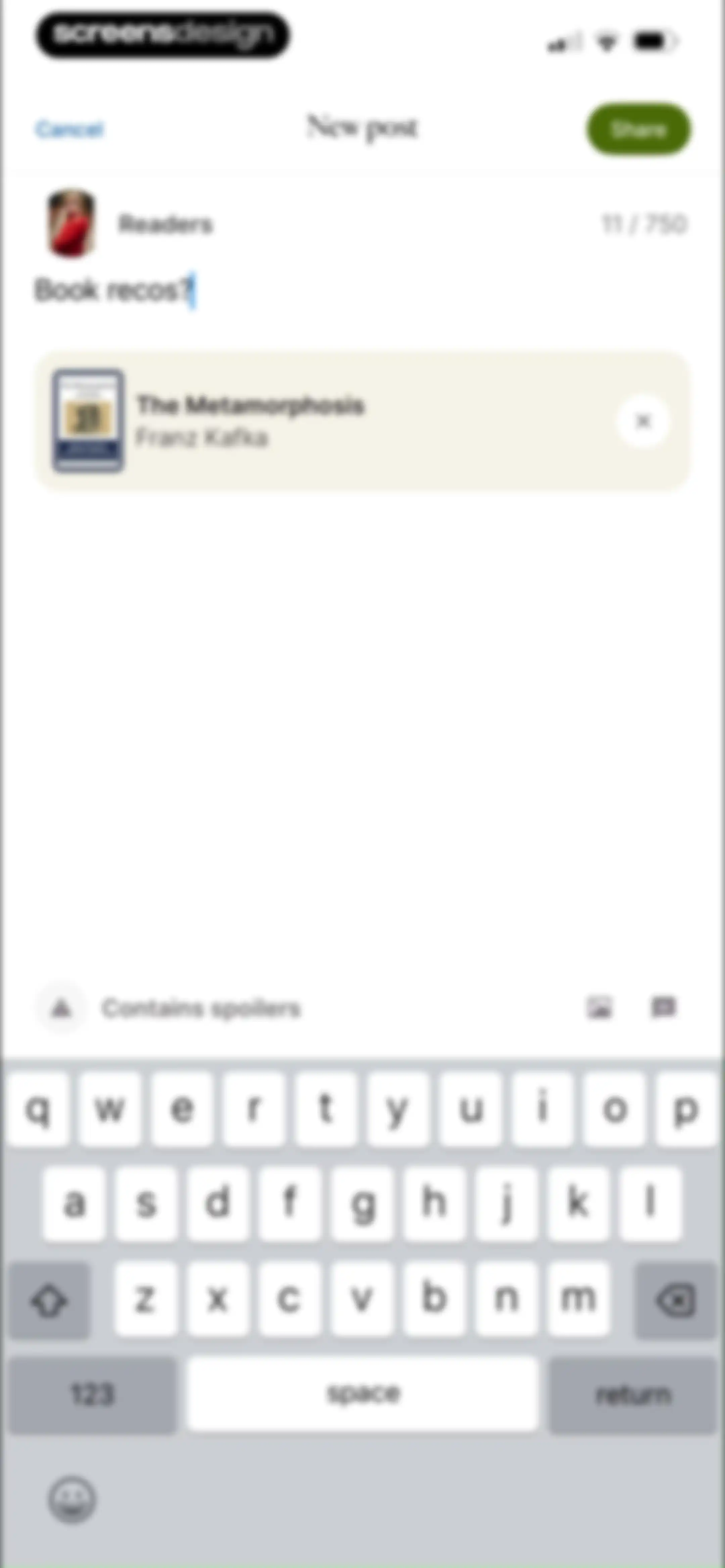 Fable: Track & Discuss Books screen 92