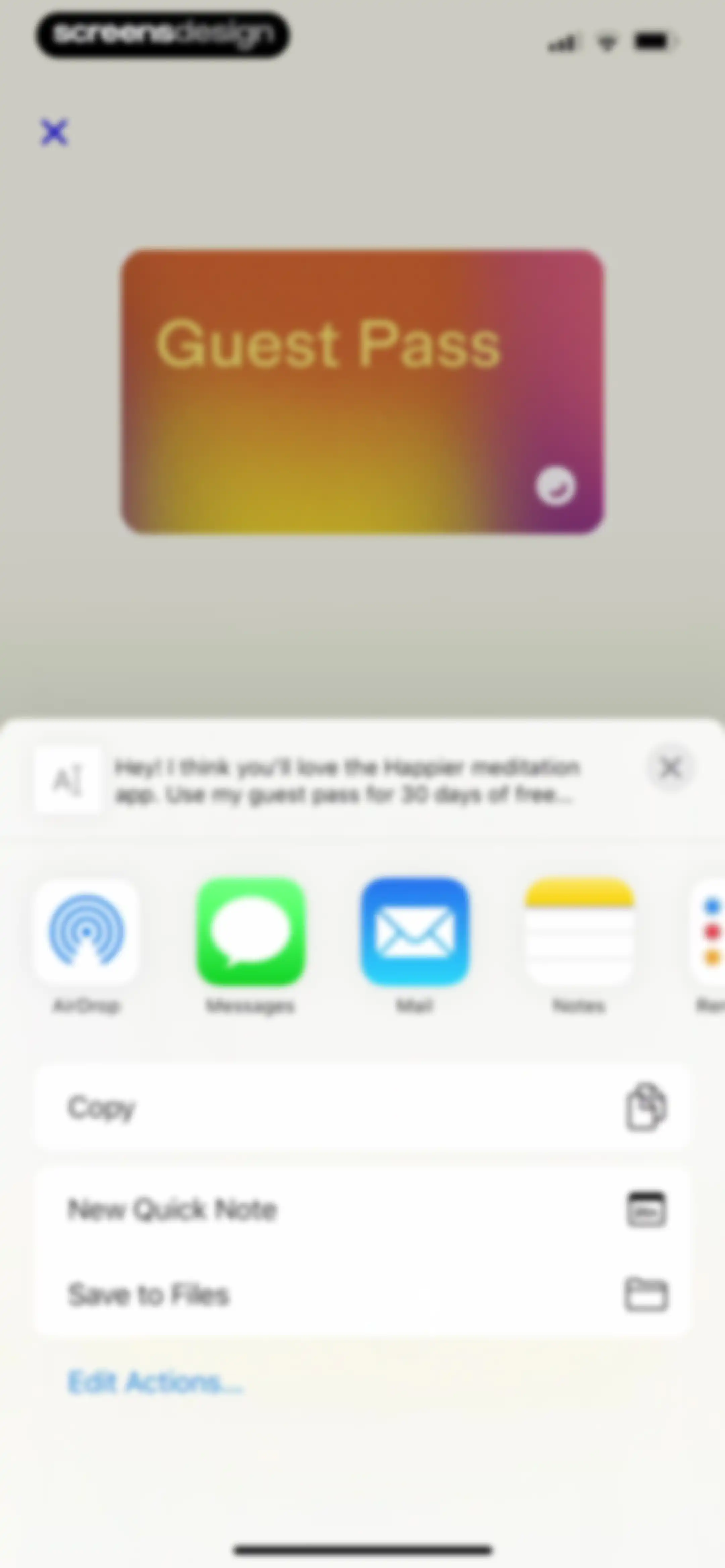 Happier Meditation screen 121