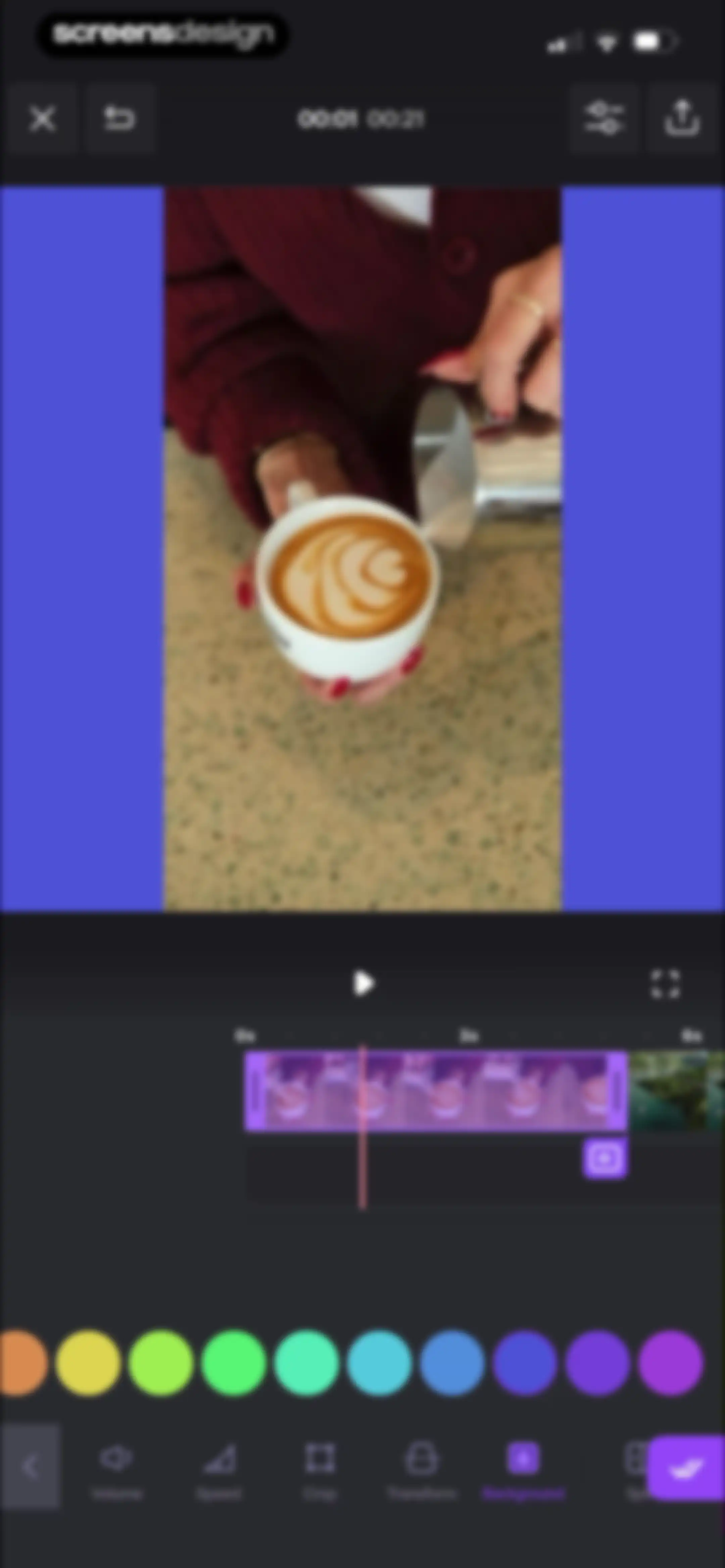 Add Background Music To Video screen 31