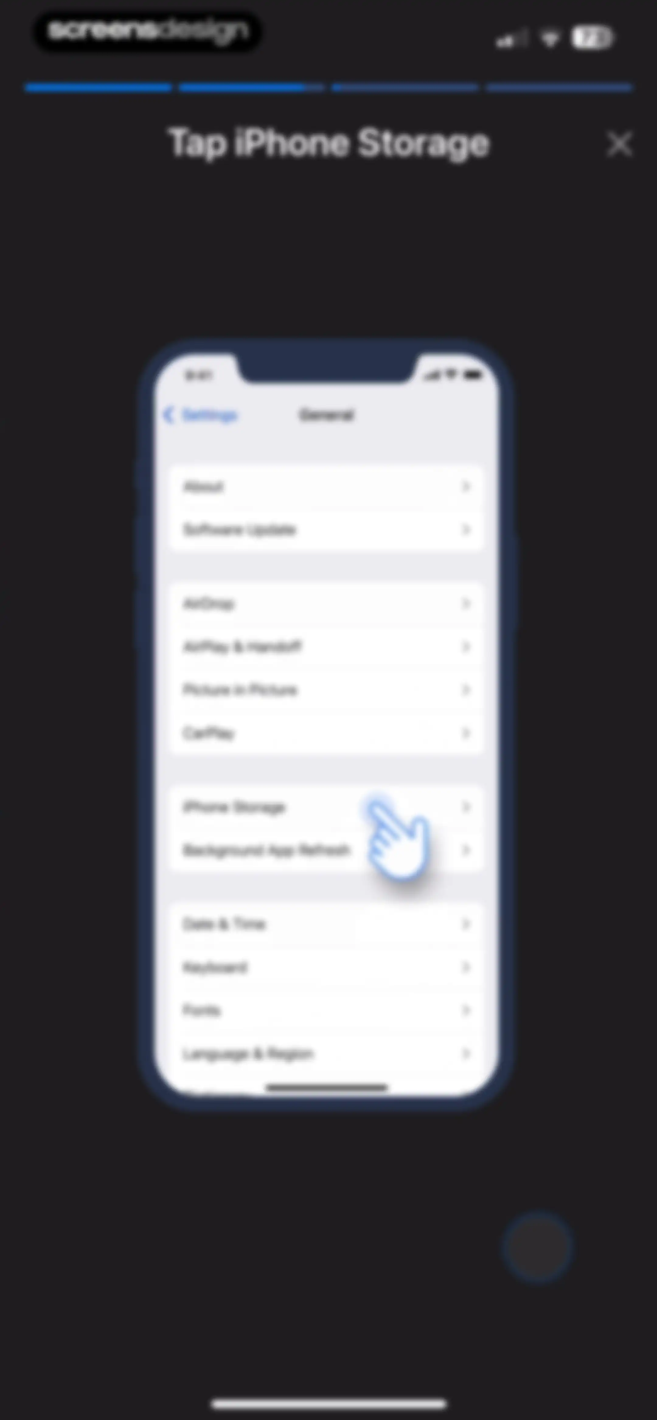 Cleaner Kit - Clean Up Storage screen 154