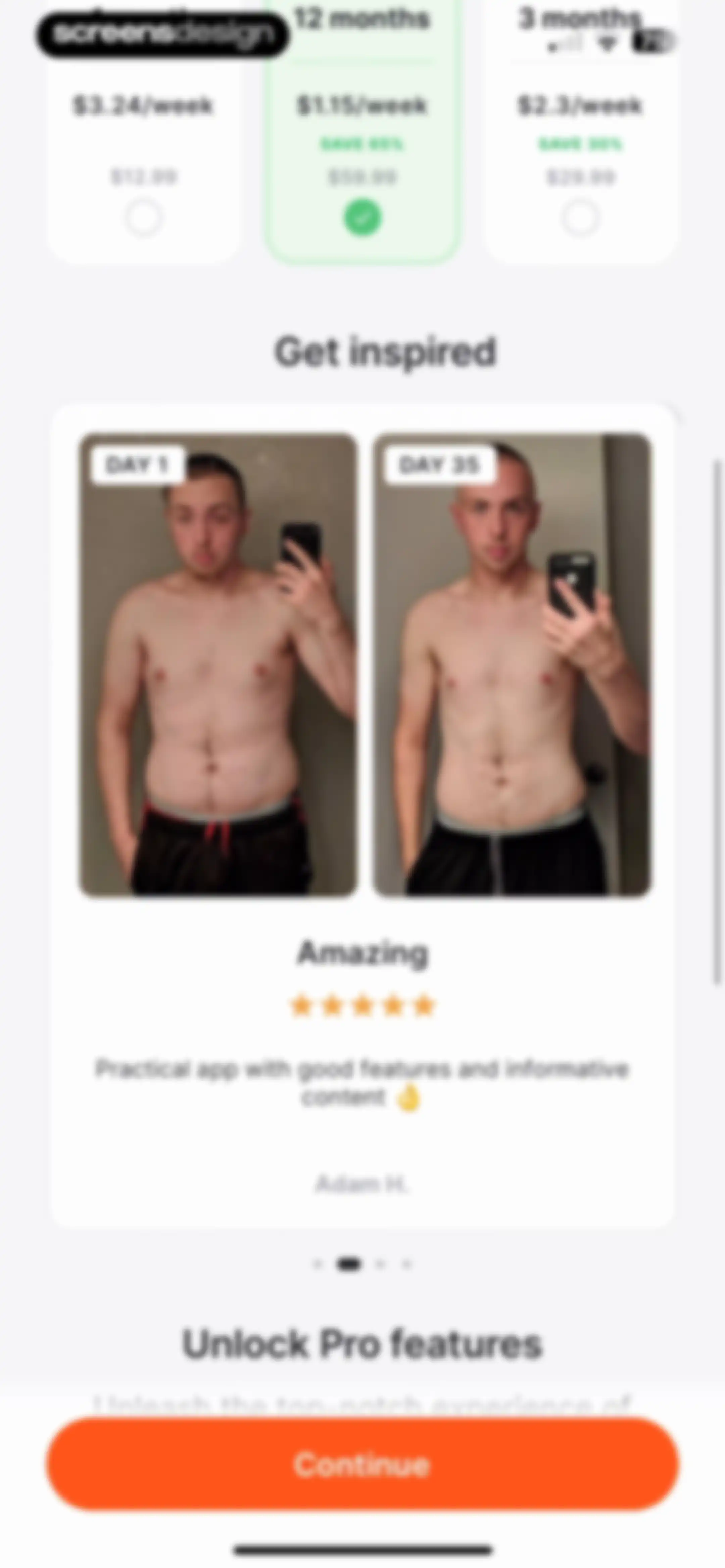 Fitself: Fitness and Fasting screen 43