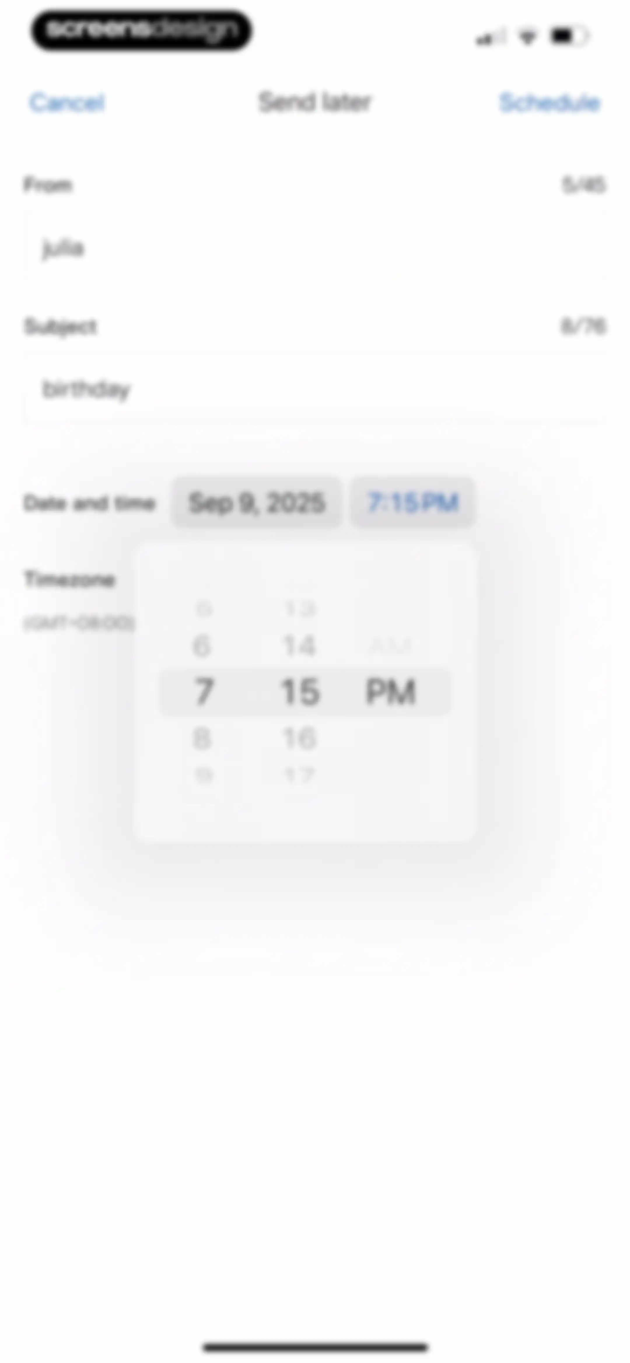 Paperless Post: Invitations screen 86