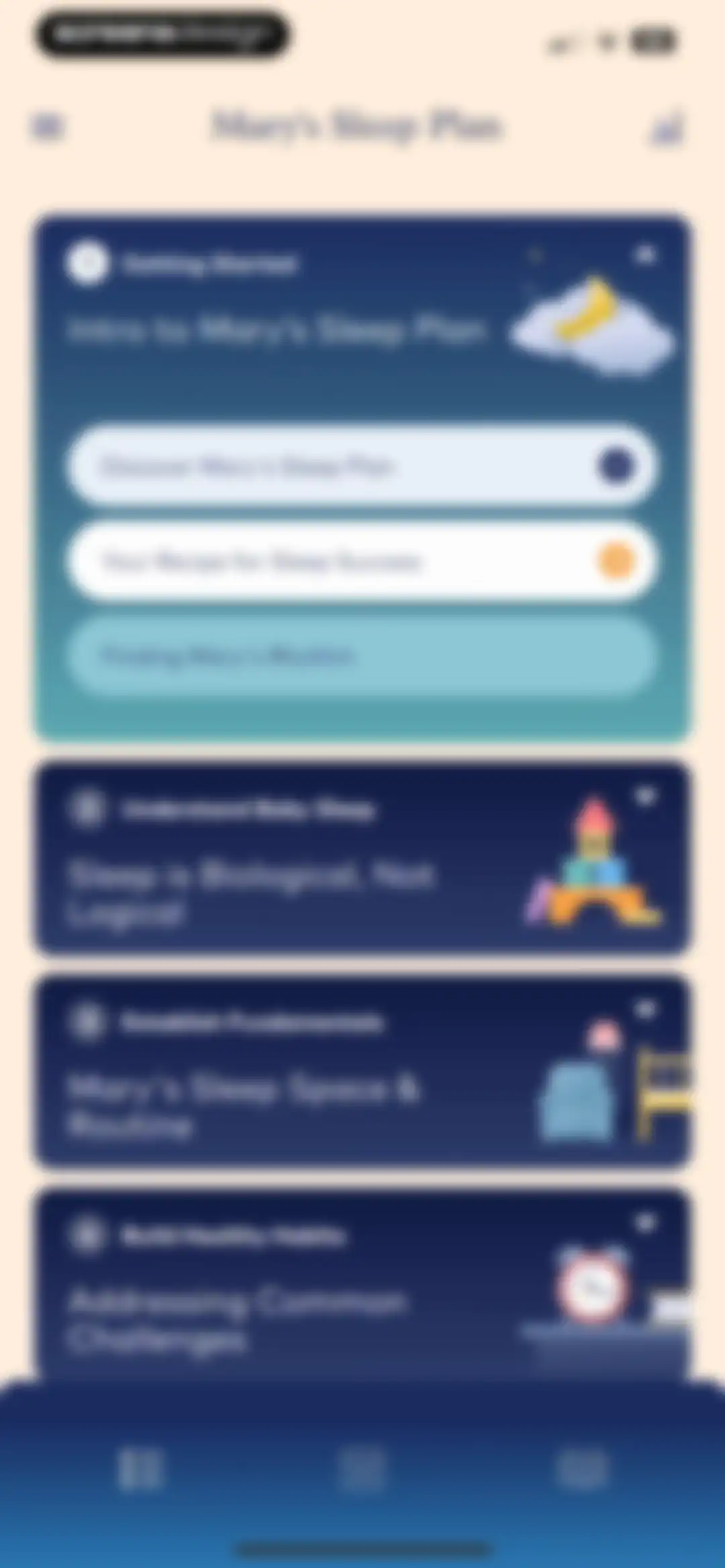 Smart Sleep Coach by Pampers™ screen 58