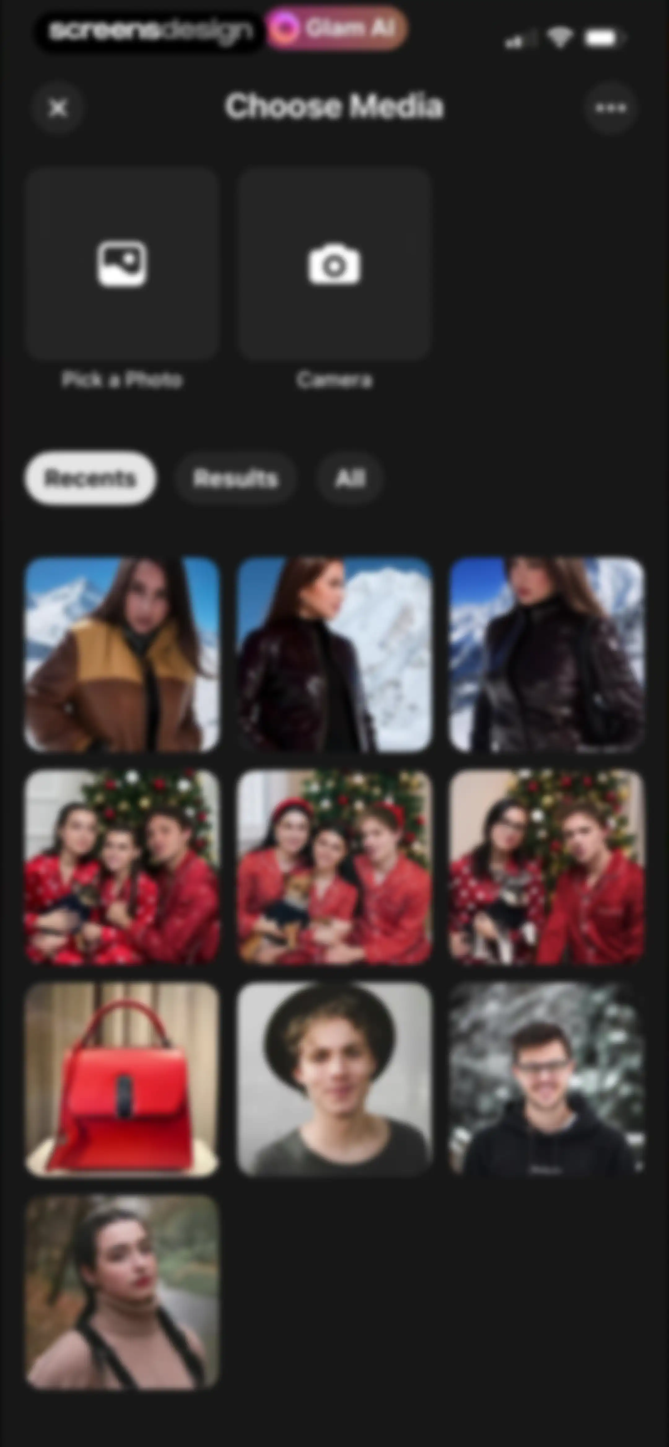 Glam AI: Video & Photo Editor screen 97