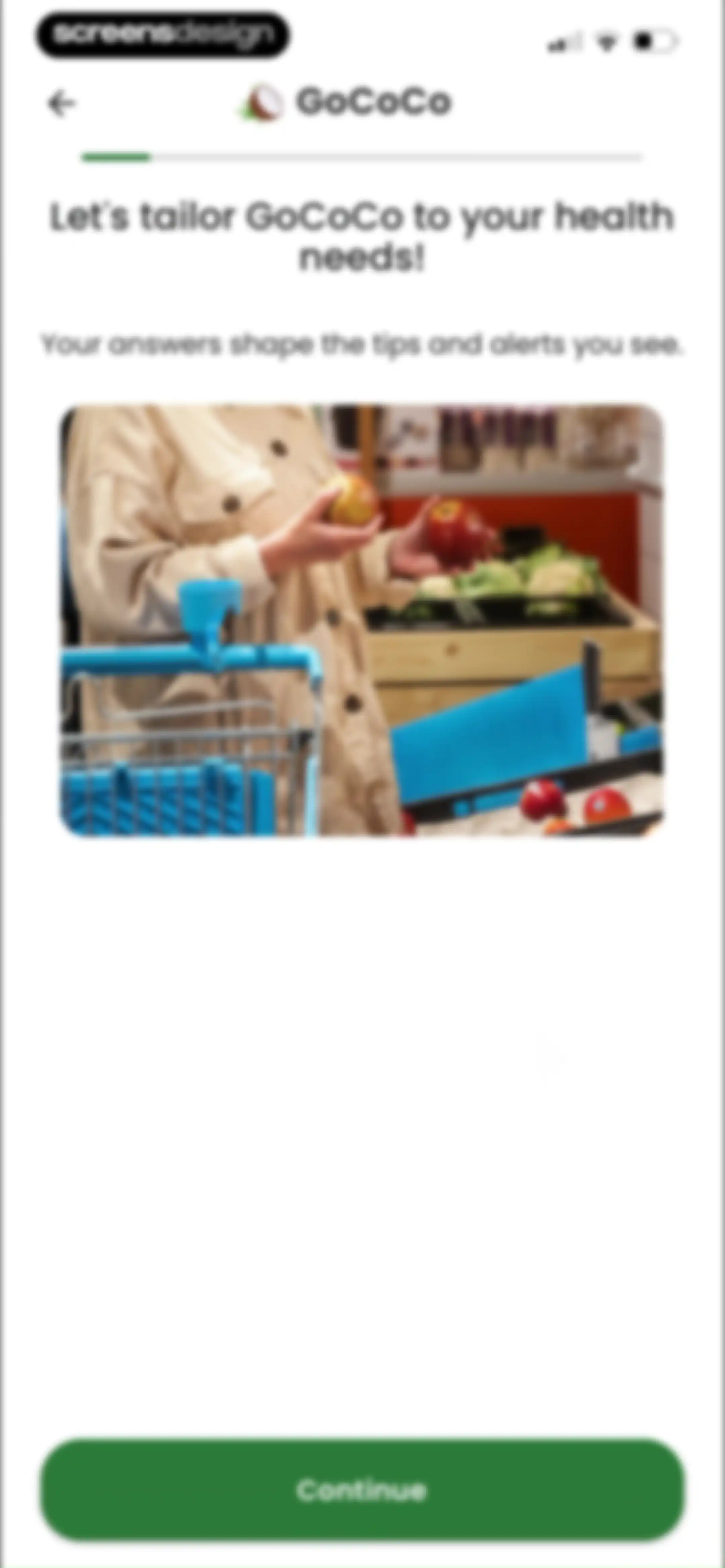Diabetes food tracker - Gococo screen 10