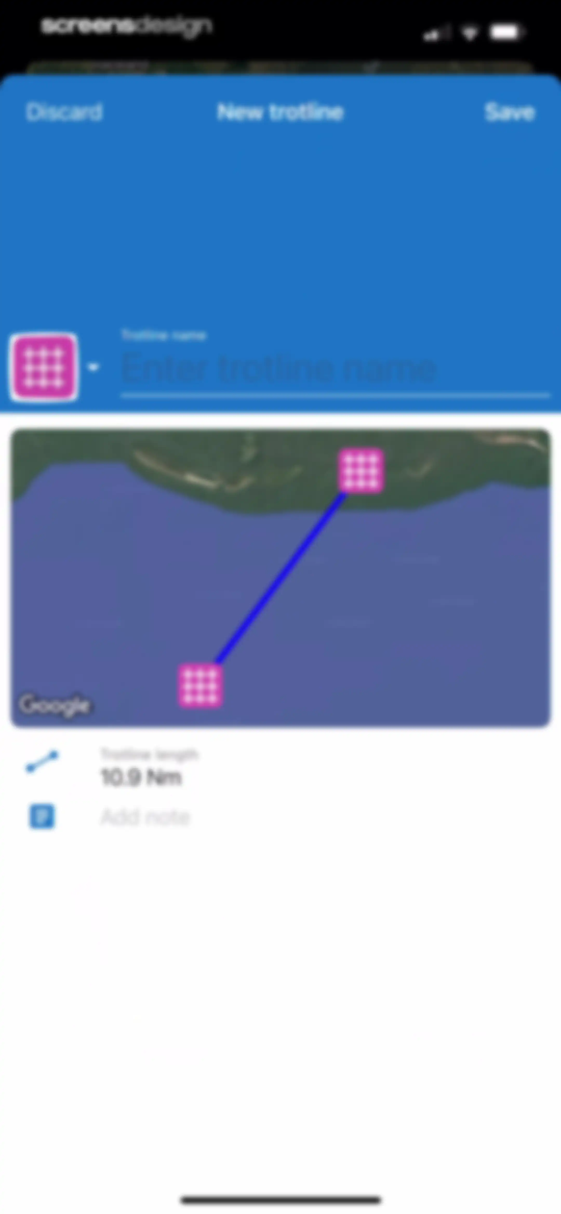 Fishing Points: Map & Forecast screen 38